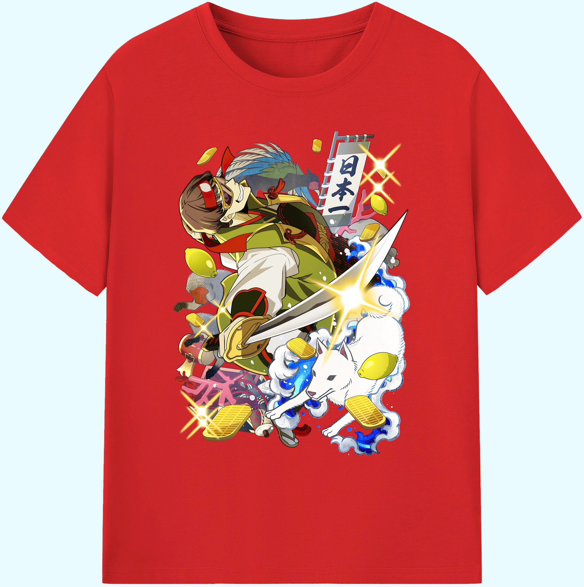 （画像用） 文豪ストレイドッグス Bungo Stray Dogs 綿100％ メンズ半袖Tシャツ｜肌触りやわらか＆通気性