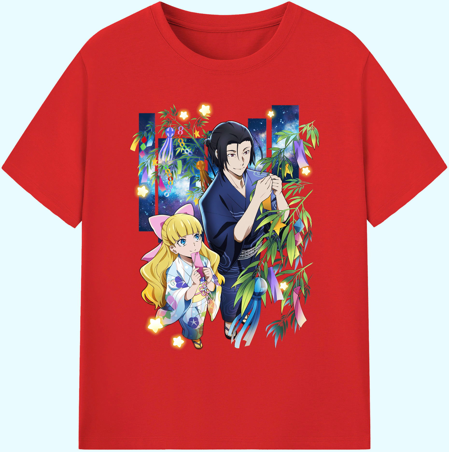 （画像用） 文豪ストレイドッグス Bungo Stray Dogs 綿100％ メンズ半袖Tシャツ｜肌触りやわらか＆通気性