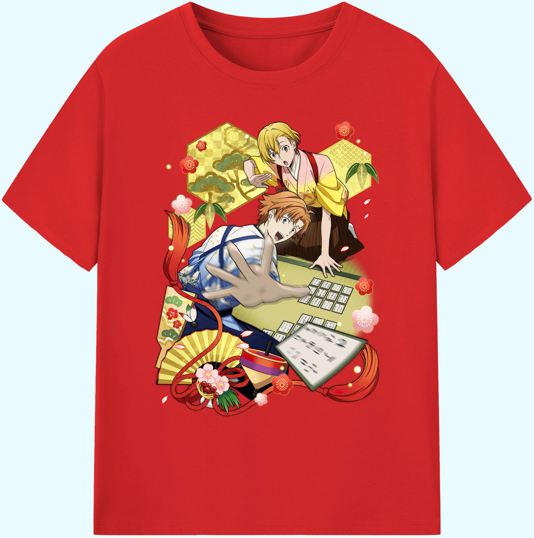 （画像用） 文豪ストレイドッグス Bungo Stray Dogs 綿100％ メンズ半袖Tシャツ｜肌触りやわらか＆通気性