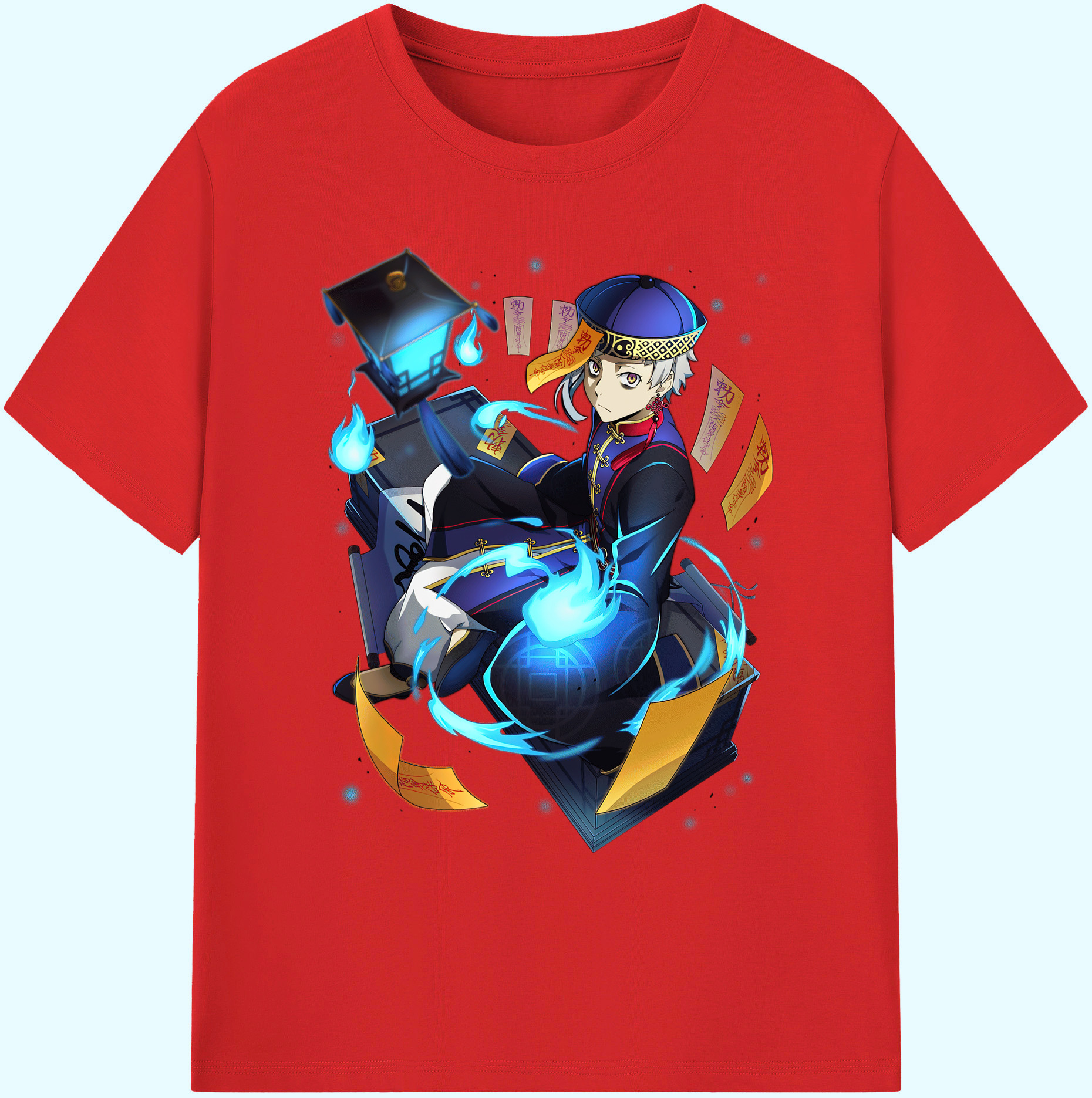 （画像用） 文豪ストレイドッグス Bungo Stray Dogs 綿100％ メンズ半袖Tシャツ｜肌触りやわらか＆通気性