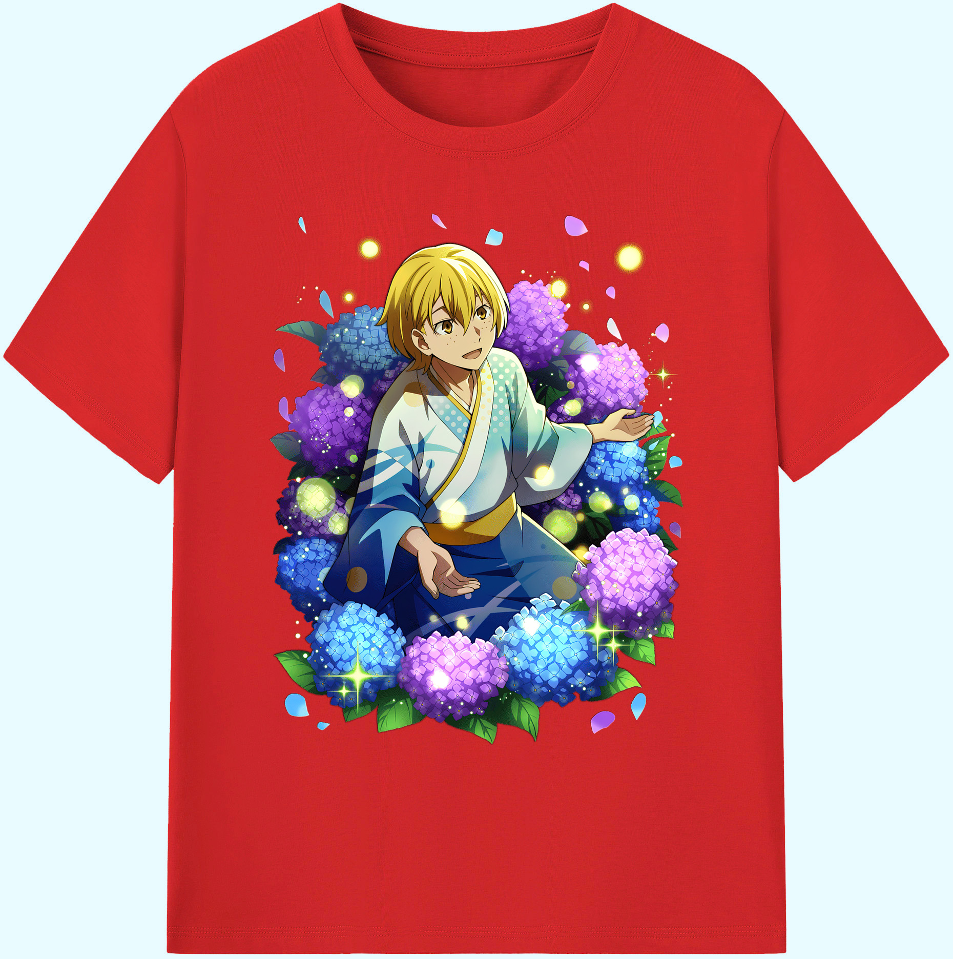 文豪ストレイドッグス Bungo Stray Dogs 綿100％ メンズ半袖Tシャツ｜肌触りやわらか＆通気性