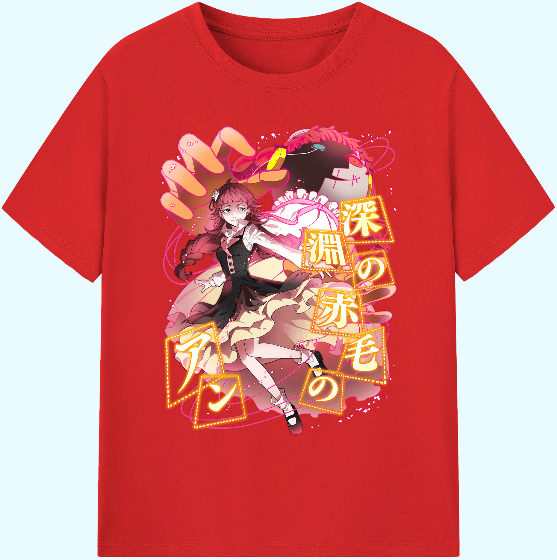（画像用） 文豪ストレイドッグス Bungo Stray Dogs 綿100％ メンズ半袖Tシャツ｜肌触りやわらか＆通気性