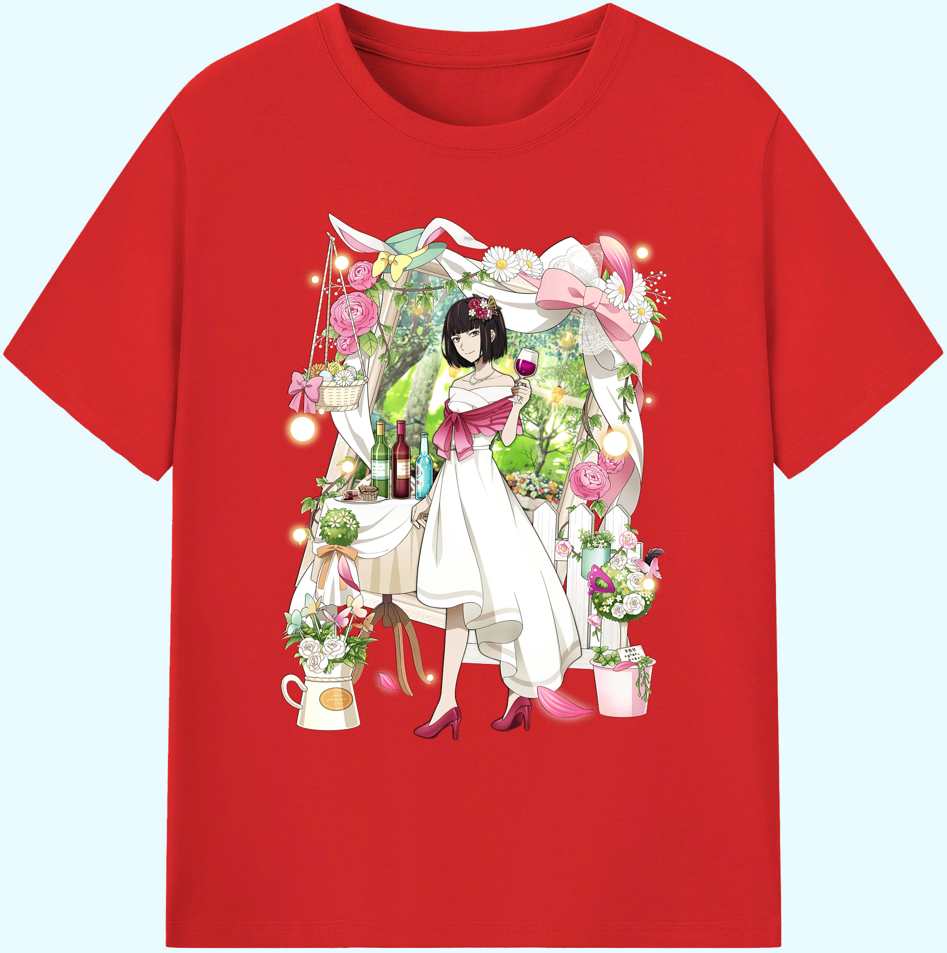 （画像用） 文豪ストレイドッグス Bungo Stray Dogs 綿100％ メンズ半袖Tシャツ｜肌触りやわらか＆通気性