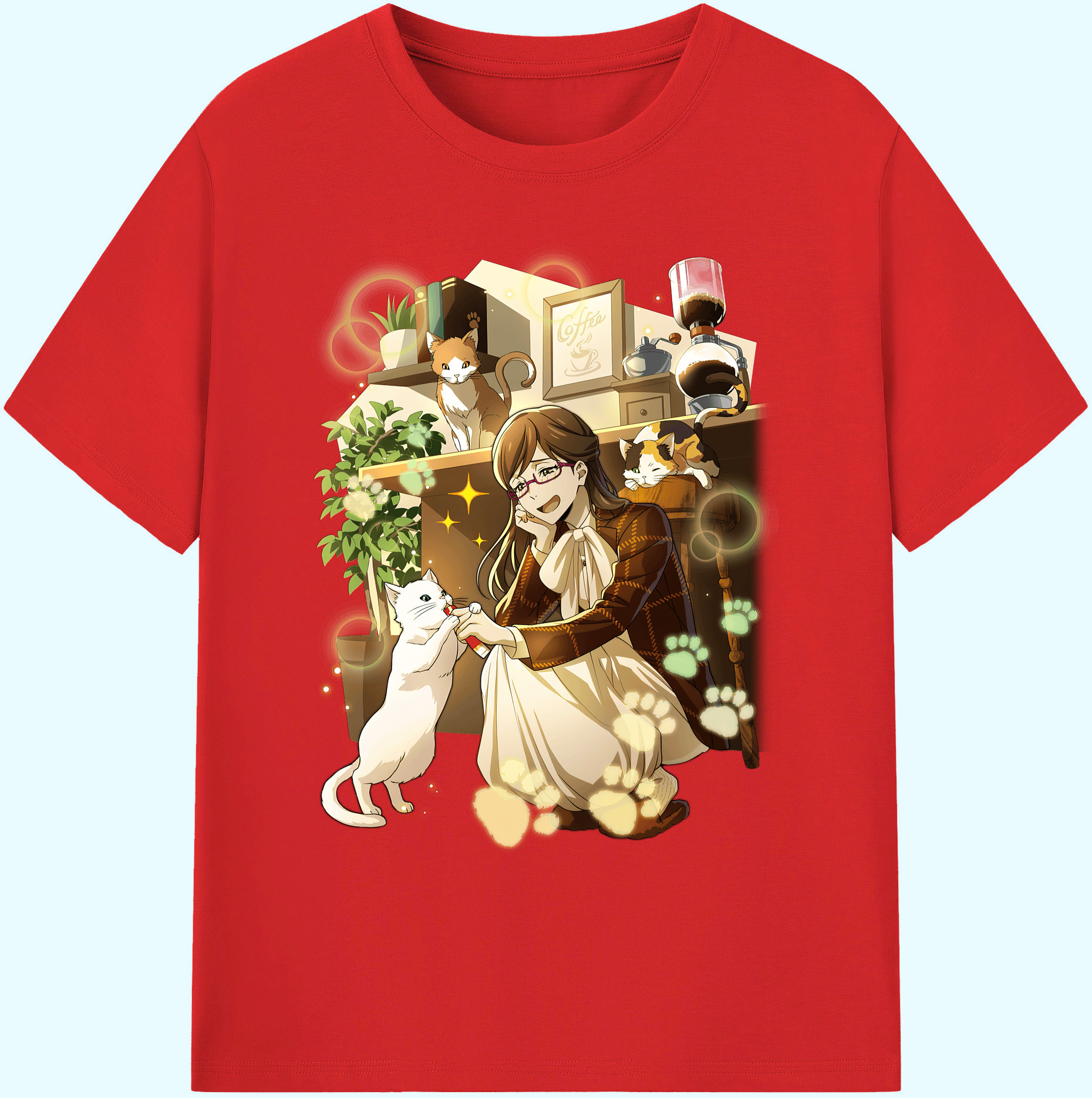（画像用） 文豪ストレイドッグス Bungo Stray Dogs 綿100％ メンズ半袖Tシャツ｜肌触りやわらか＆通気性