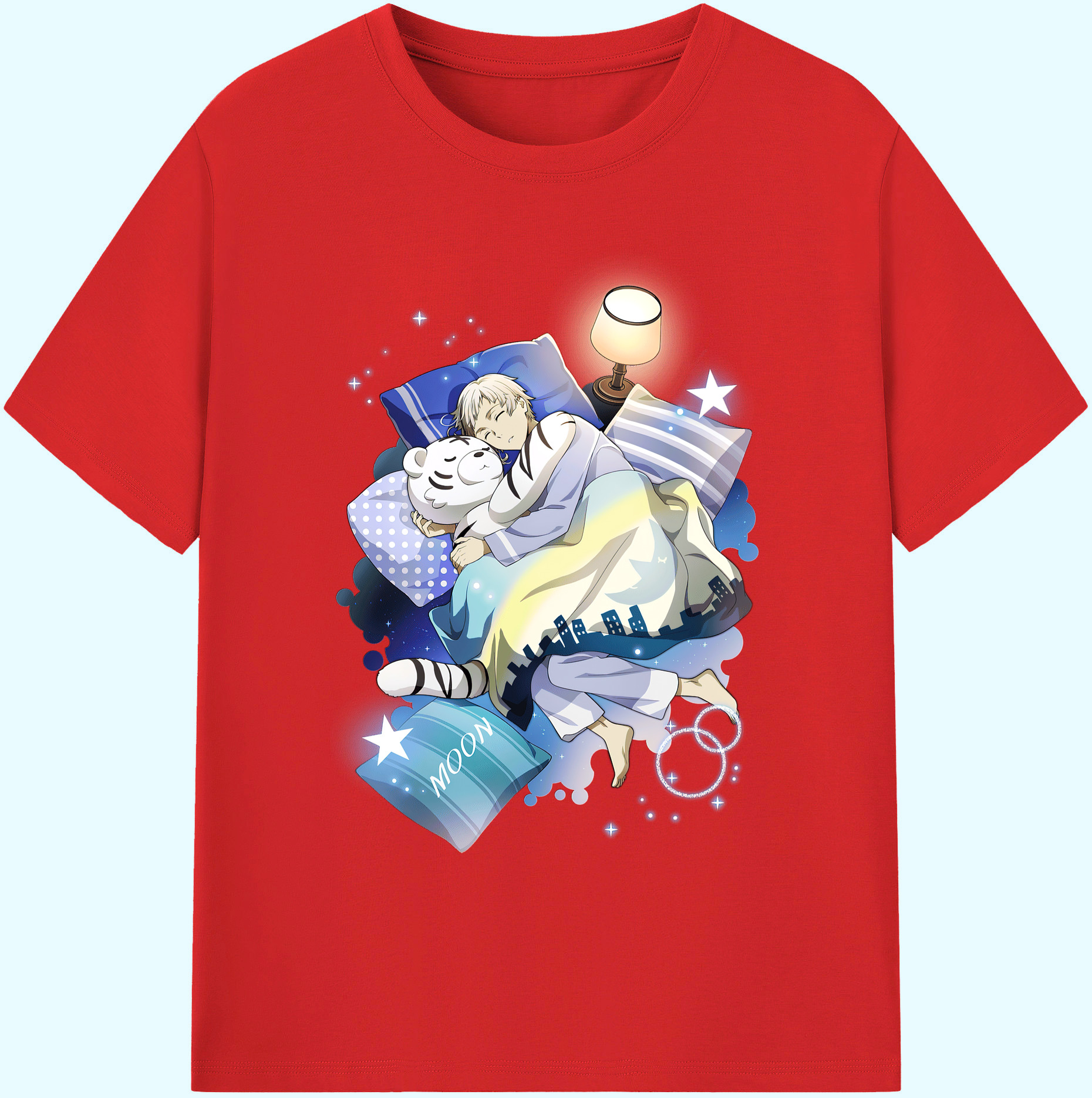 文豪ストレイドッグス Bungo Stray Dogs 綿100％ メンズ半袖Tシャツ｜肌触りやわらか＆通気性