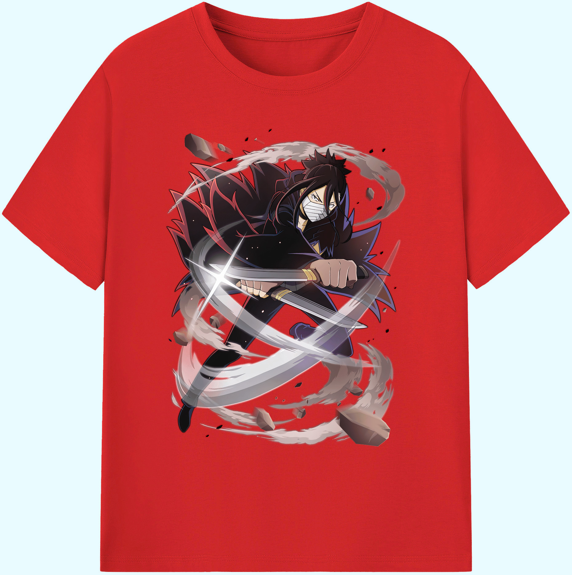 （画像用） 文豪ストレイドッグス Bungo Stray Dogs 綿100％ メンズ半袖Tシャツ｜肌触りやわらか＆通気性