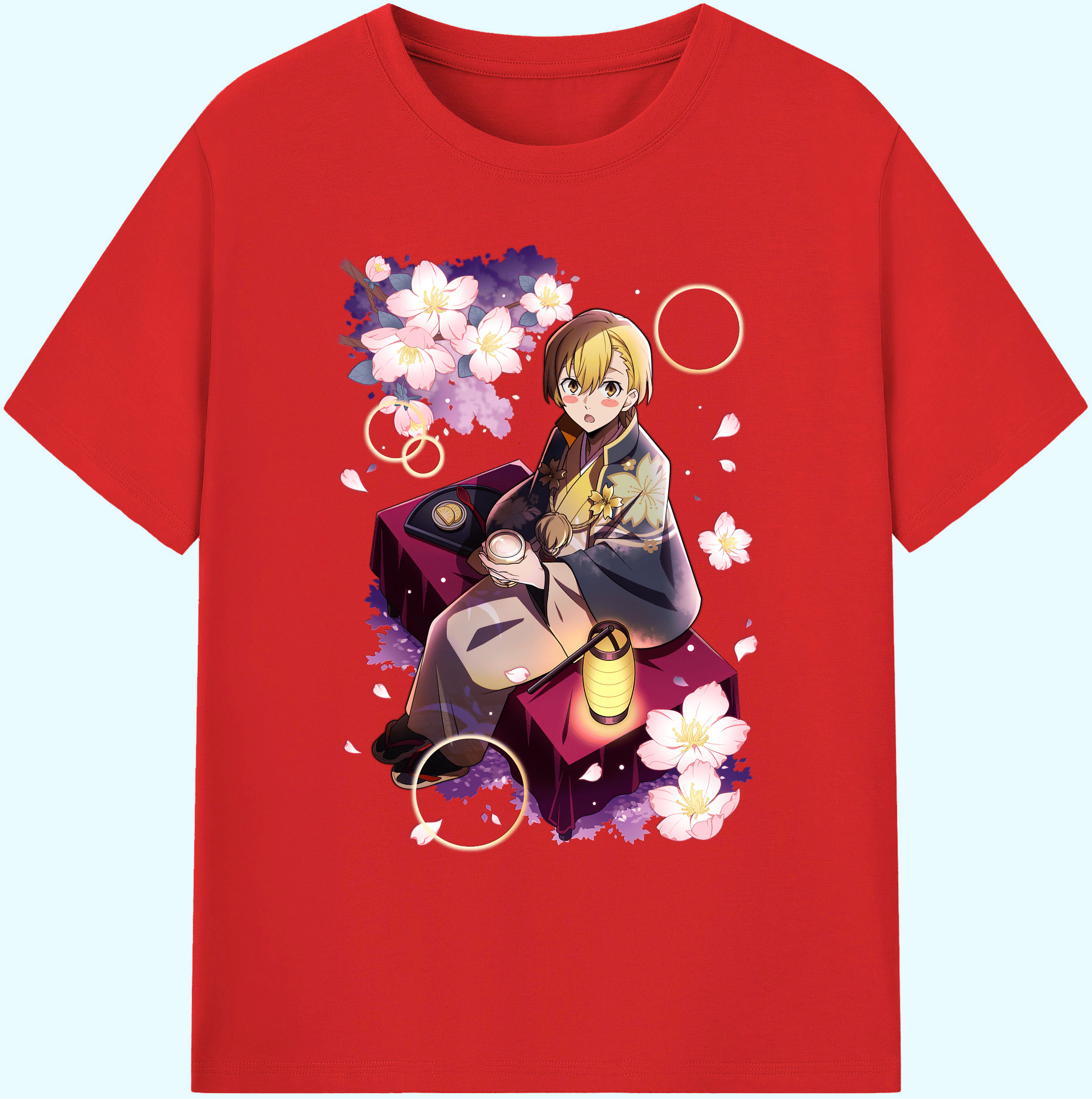 （画像用） 文豪ストレイドッグス Bungo Stray Dogs 綿100％ メンズ半袖Tシャツ｜肌触りやわらか＆通気性