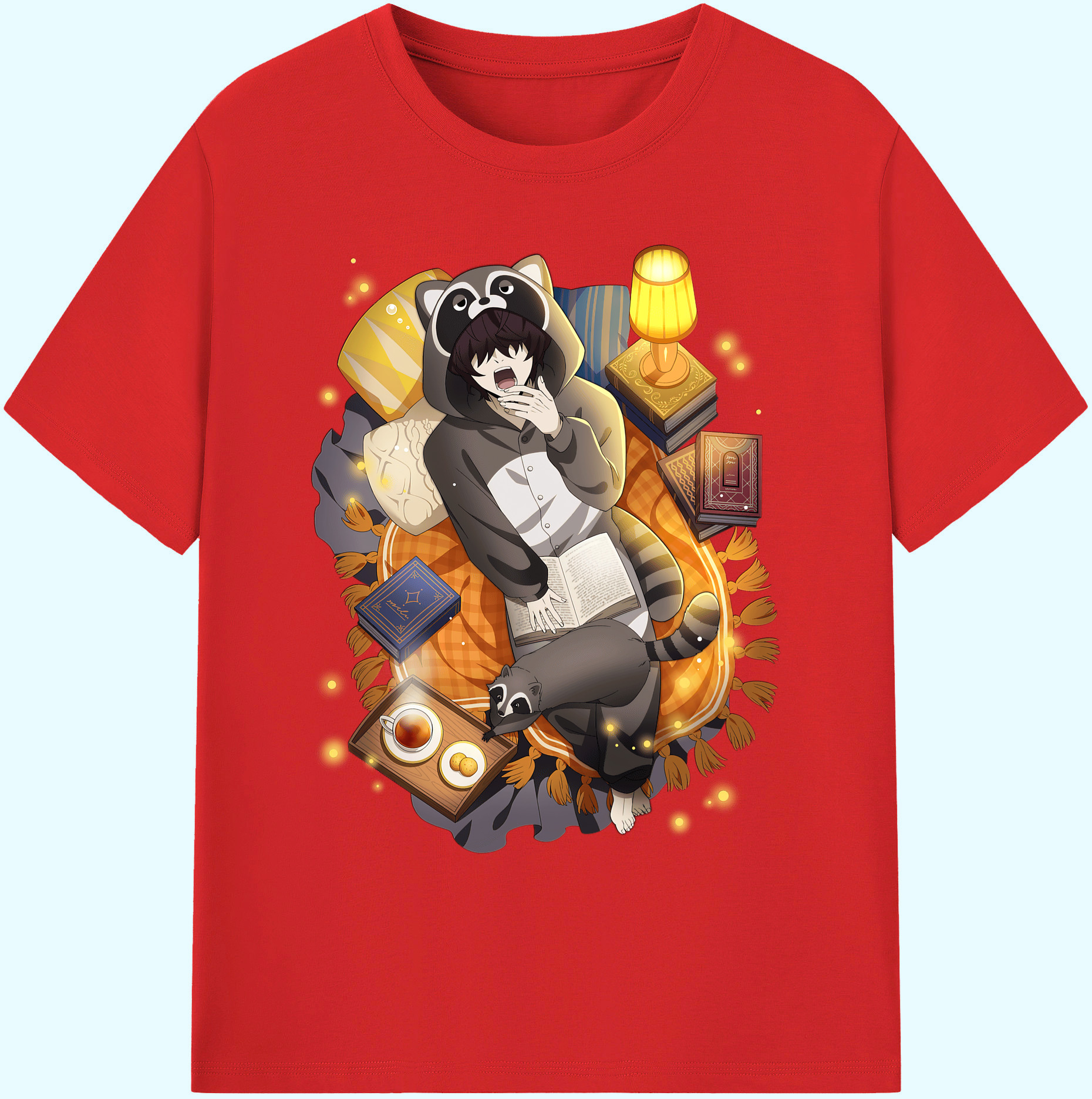 （画像用） 文豪ストレイドッグス Bungo Stray Dogs 綿100％ メンズ半袖Tシャツ｜肌触りやわらか＆通気性