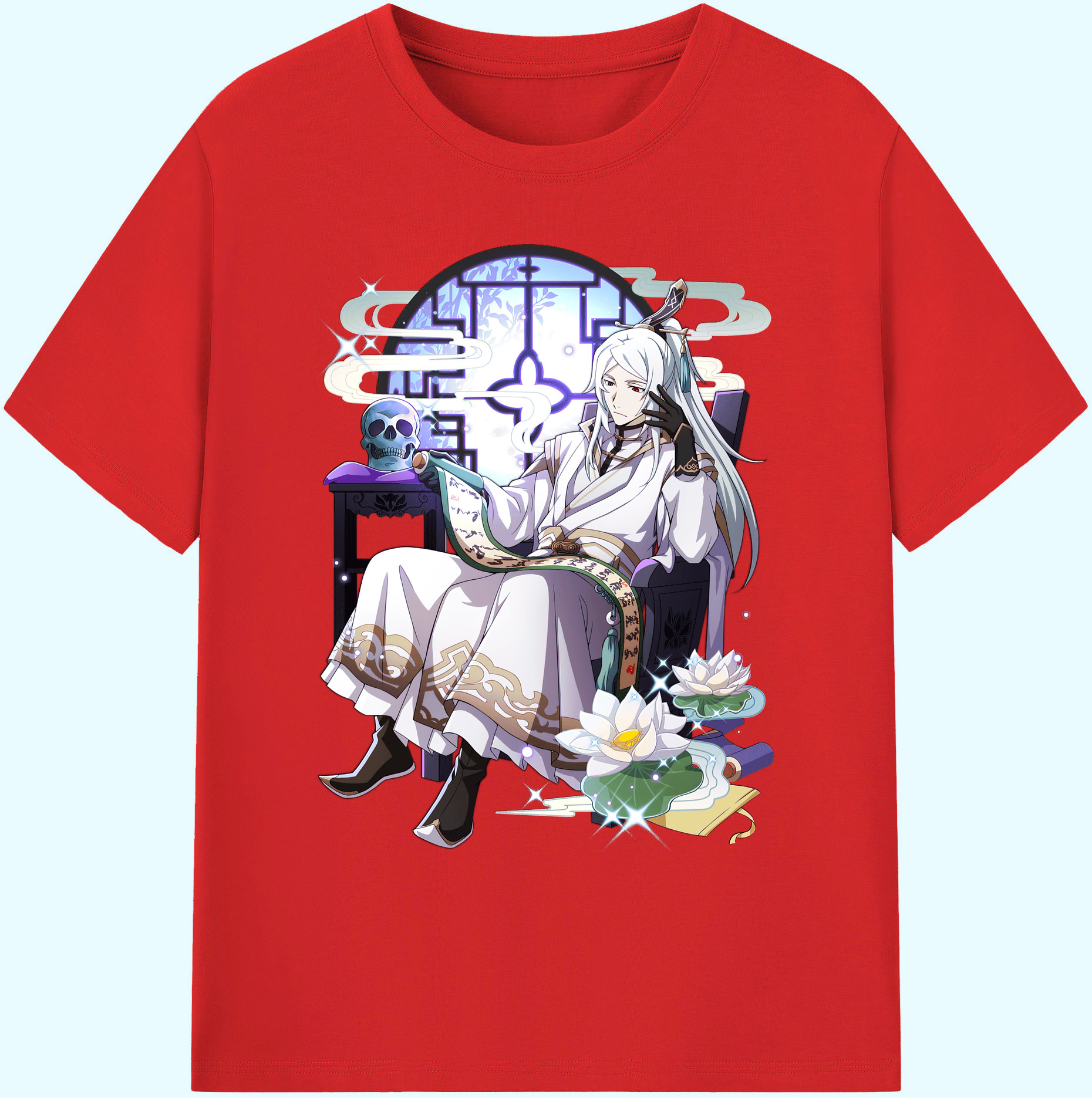 （画像用） 文豪ストレイドッグス Bungo Stray Dogs 綿100％ メンズ半袖Tシャツ｜肌触りやわらか＆通気性