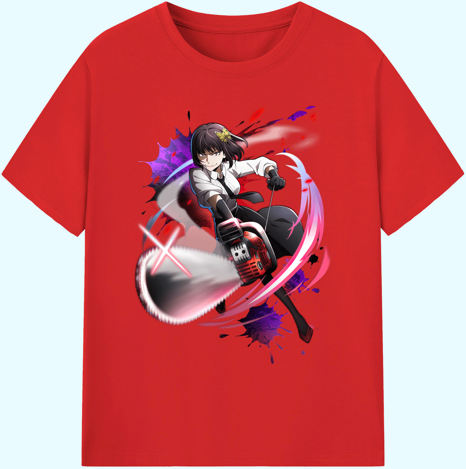 （画像用） 文豪ストレイドッグス Bungo Stray Dogs 綿100％ メンズ半袖Tシャツ｜肌触りやわらか＆通気性