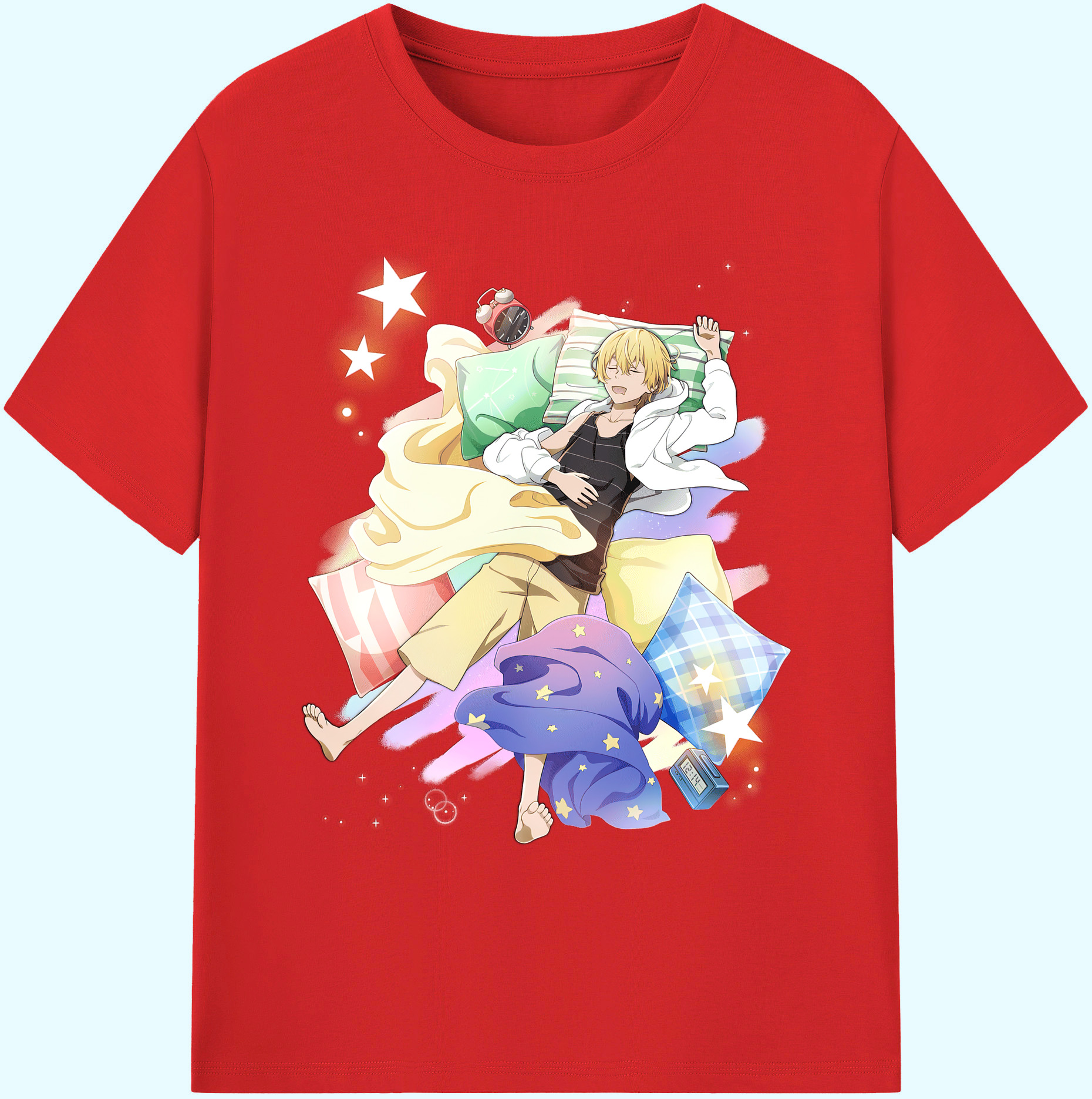 （画像用） 文豪ストレイドッグス Bungo Stray Dogs 綿100％ メンズ半袖Tシャツ｜肌触りやわらか＆通気性