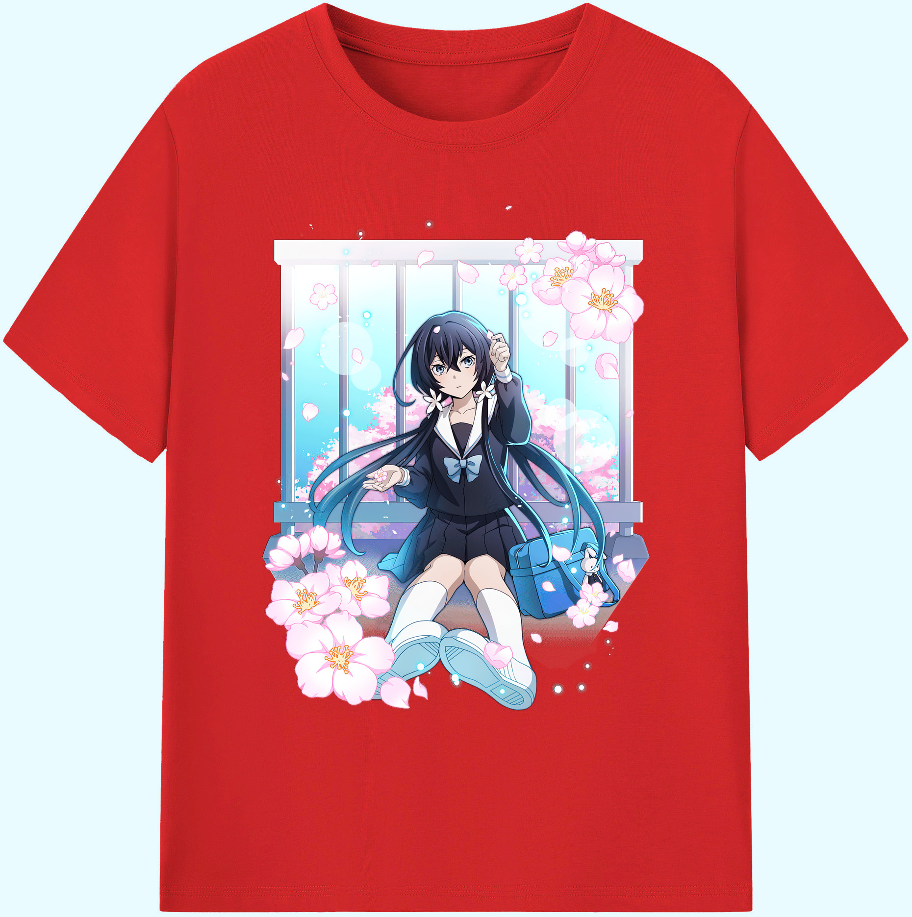 （画像用） 文豪ストレイドッグス Bungo Stray Dogs 綿100％ メンズ半袖Tシャツ｜肌触りやわらか＆通気性