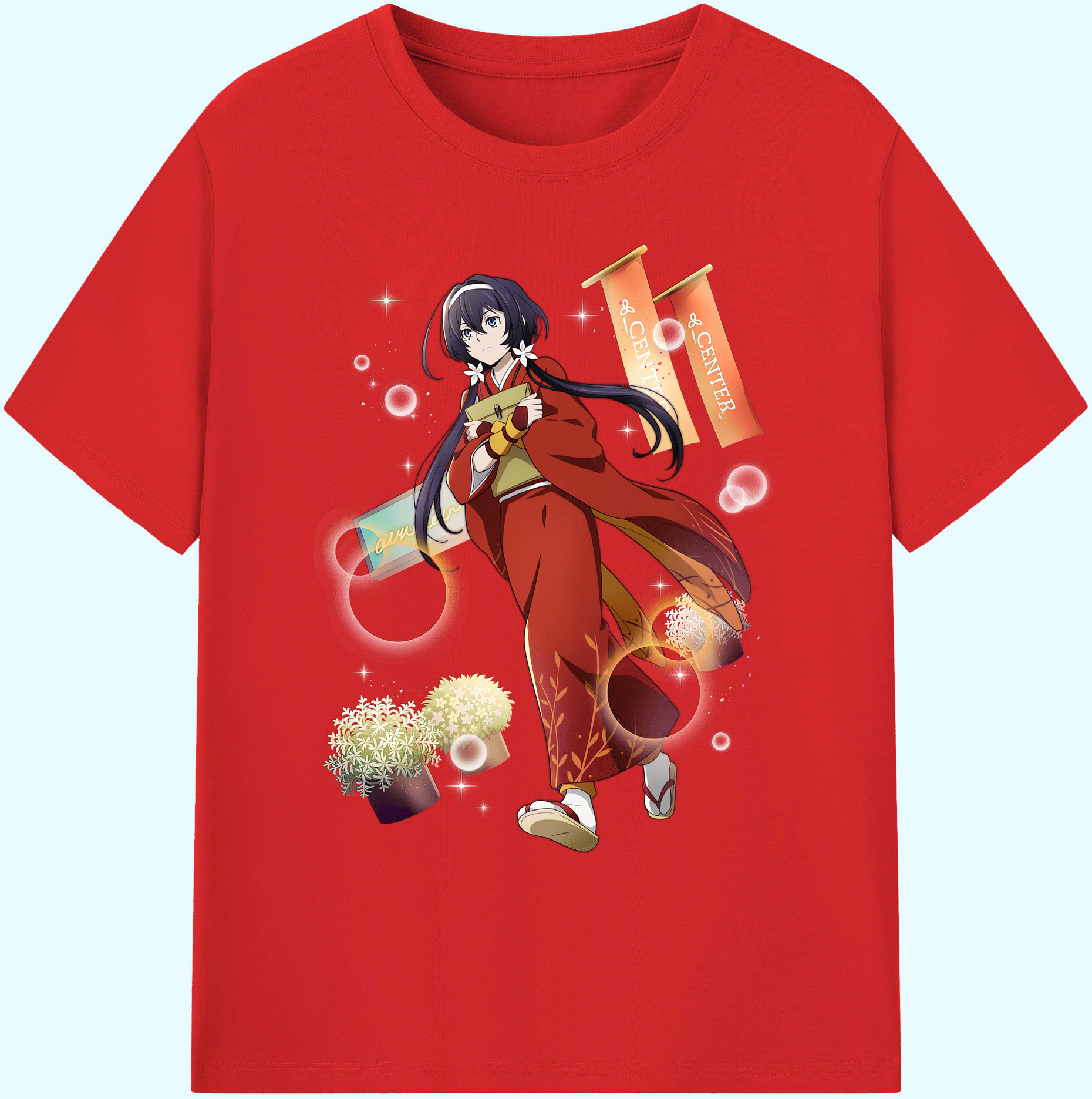 （画像用） 文豪ストレイドッグス Bungo Stray Dogs 綿100％ メンズ半袖Tシャツ｜肌触りやわらか＆通気性
