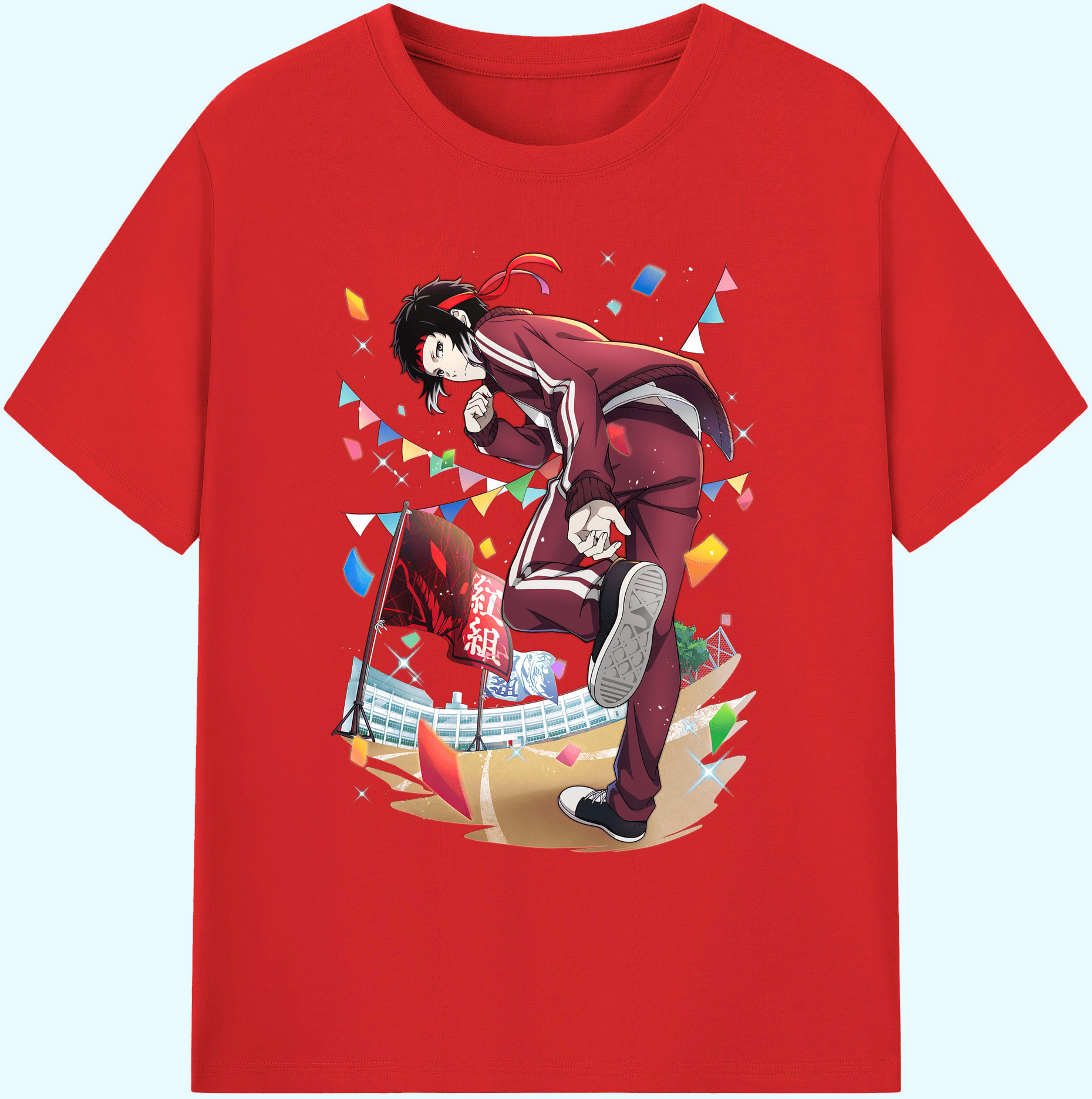 （画像用） 文豪ストレイドッグス Bungo Stray Dogs 綿100％ メンズ半袖Tシャツ｜肌触りやわらか＆通気性