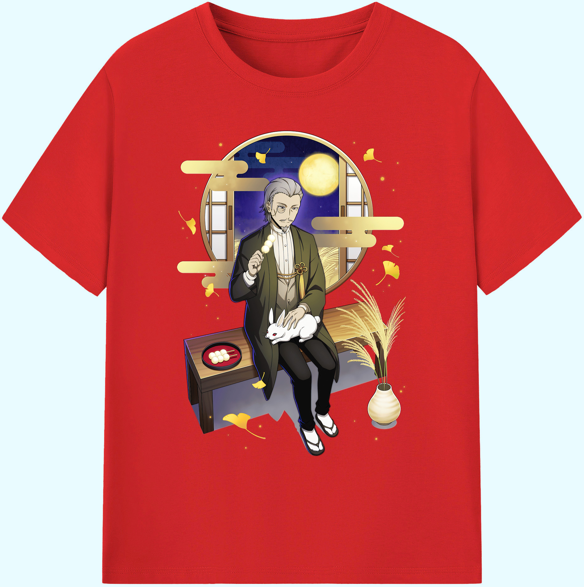 （画像用） 文豪ストレイドッグス Bungo Stray Dogs 綿100％ メンズ半袖Tシャツ｜肌触りやわらか＆通気性