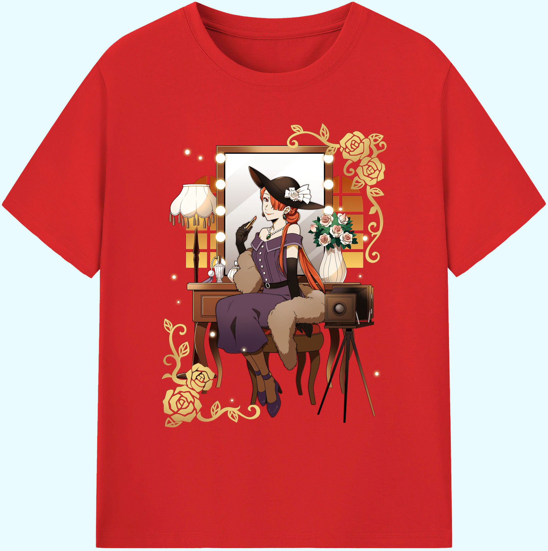 （画像用） 文豪ストレイドッグス Bungo Stray Dogs 綿100％ メンズ半袖Tシャツ｜肌触りやわらか＆通気性