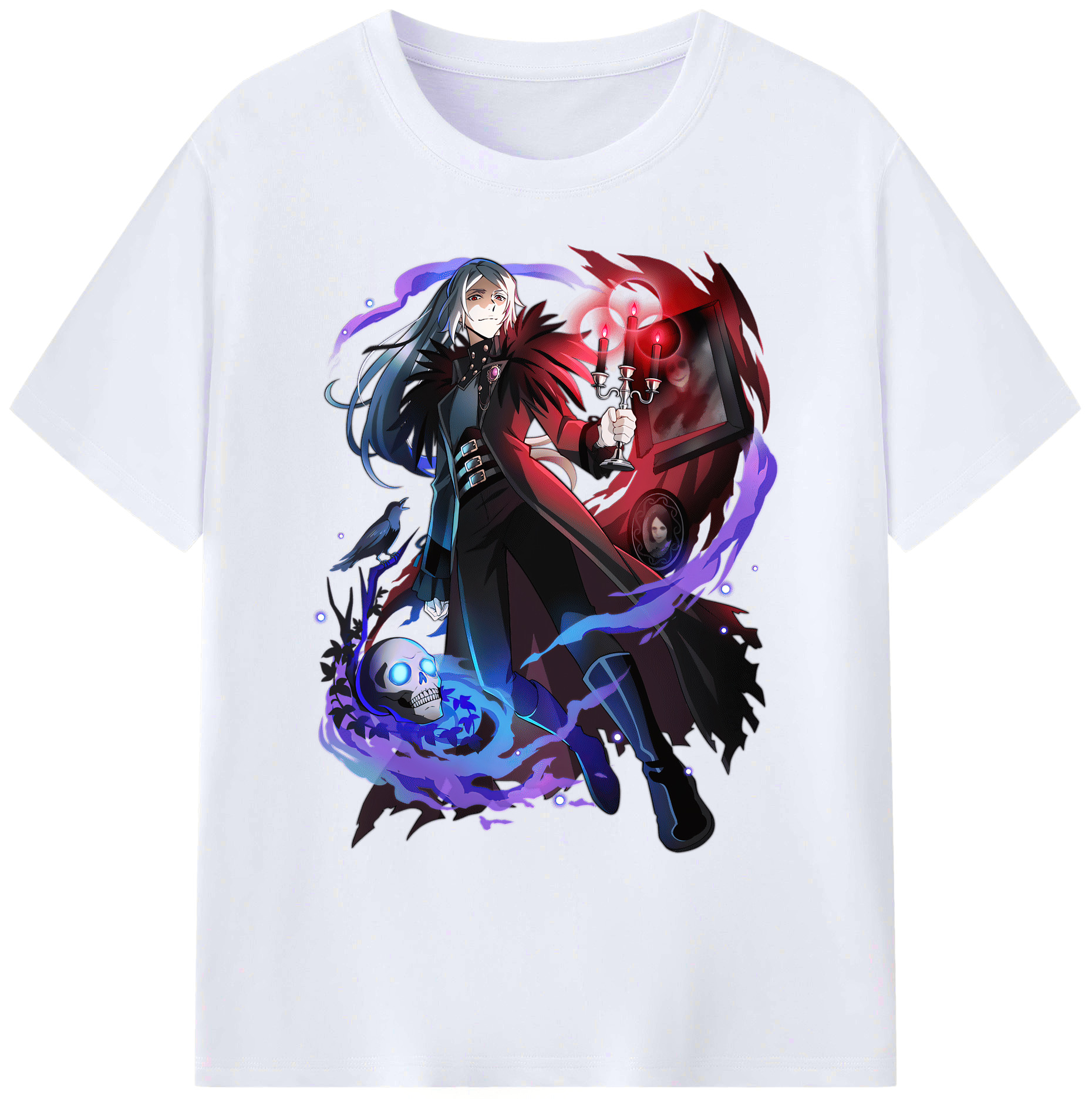 （画像用） 文豪ストレイドッグス Bungo Stray Dogs 綿100％ メンズ半袖Tシャツ｜肌触りやわらか＆通気性