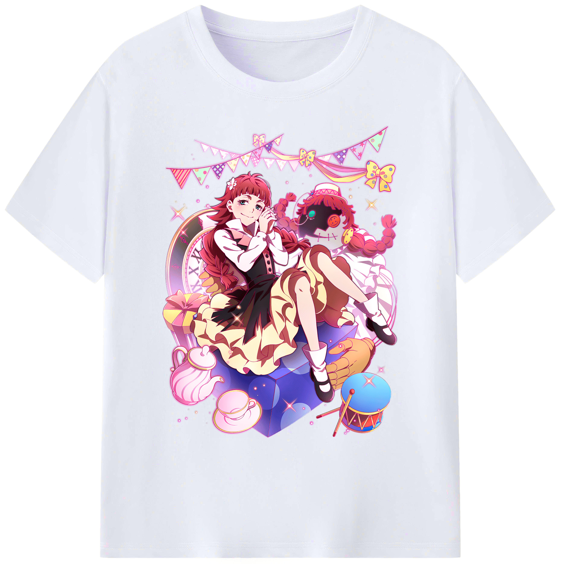 （画像用） 文豪ストレイドッグス Bungo Stray Dogs 綿100％ メンズ半袖Tシャツ｜肌触りやわらか＆通気性