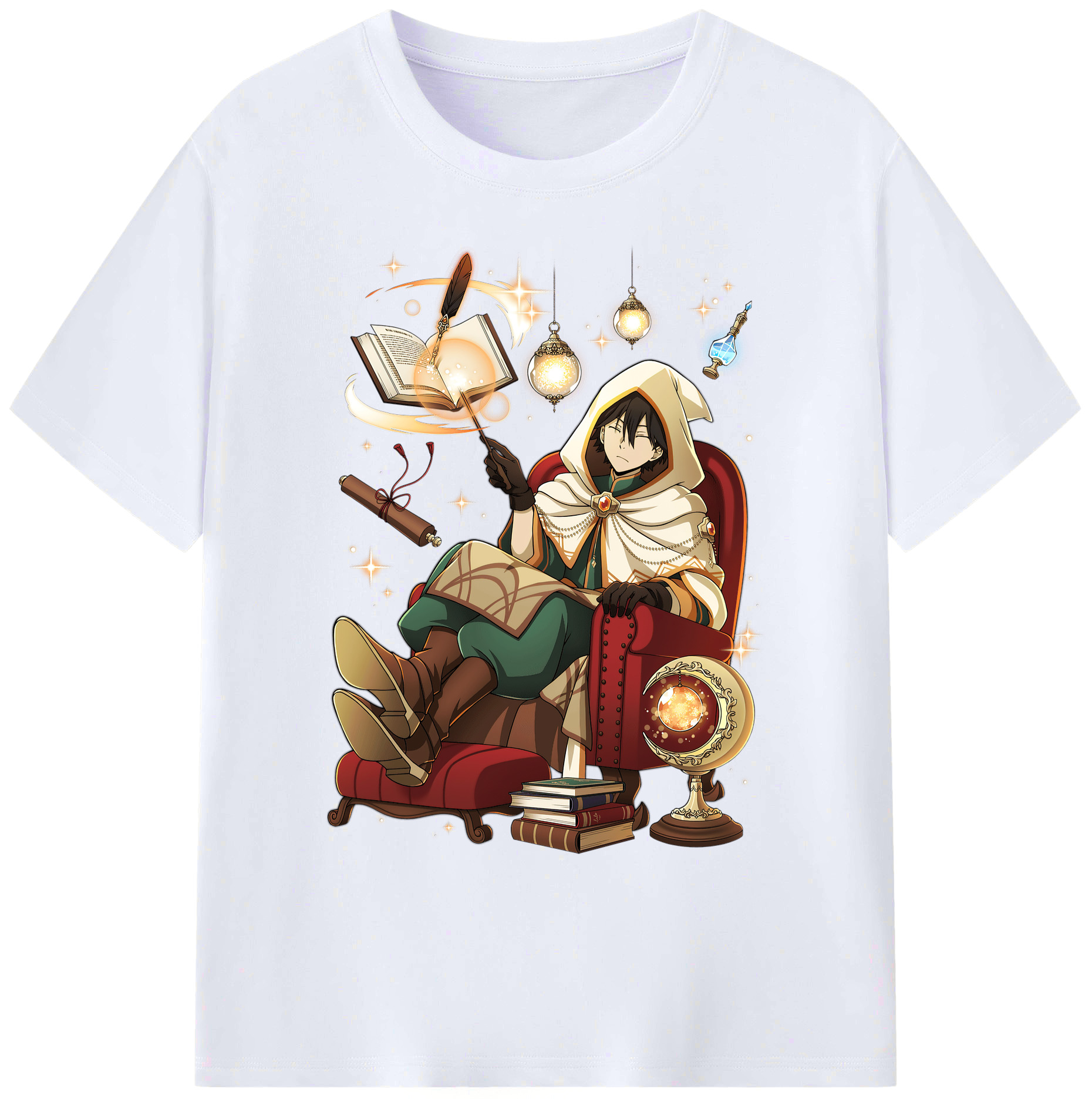 （画像用） 文豪ストレイドッグス Bungo Stray Dogs 綿100％ メンズ半袖Tシャツ｜肌触りやわらか＆通気性