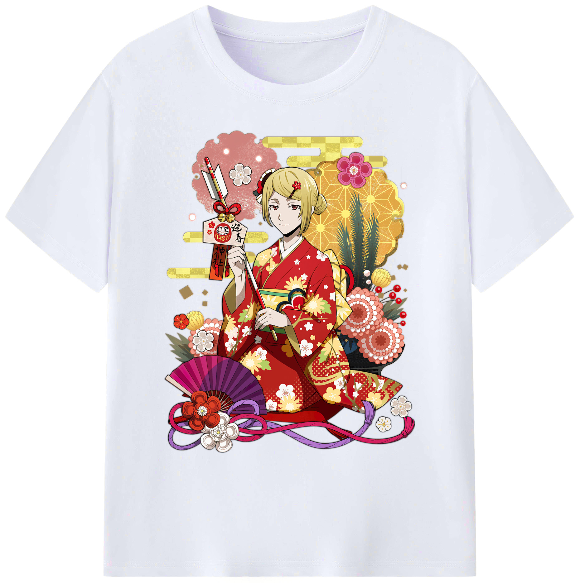 （画像用） 文豪ストレイドッグス Bungo Stray Dogs 綿100％ メンズ半袖Tシャツ｜肌触りやわらか＆通気性