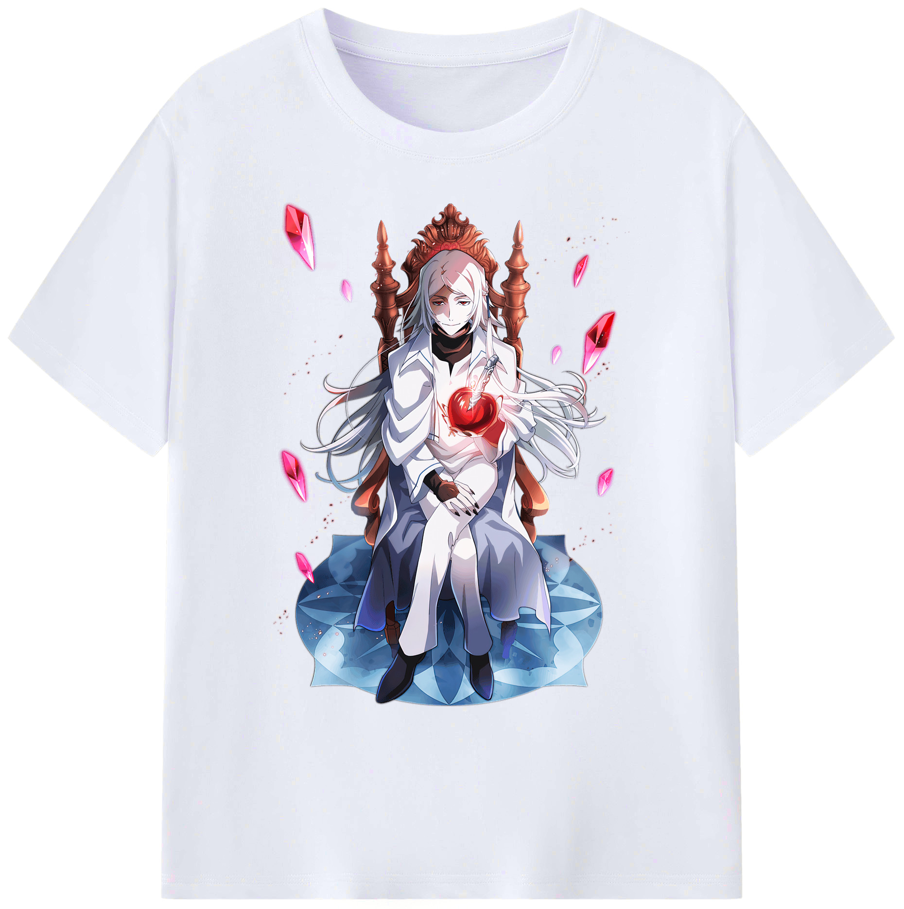 （画像用） 文豪ストレイドッグス Bungo Stray Dogs 綿100％ メンズ半袖Tシャツ｜肌触りやわらか＆通気性