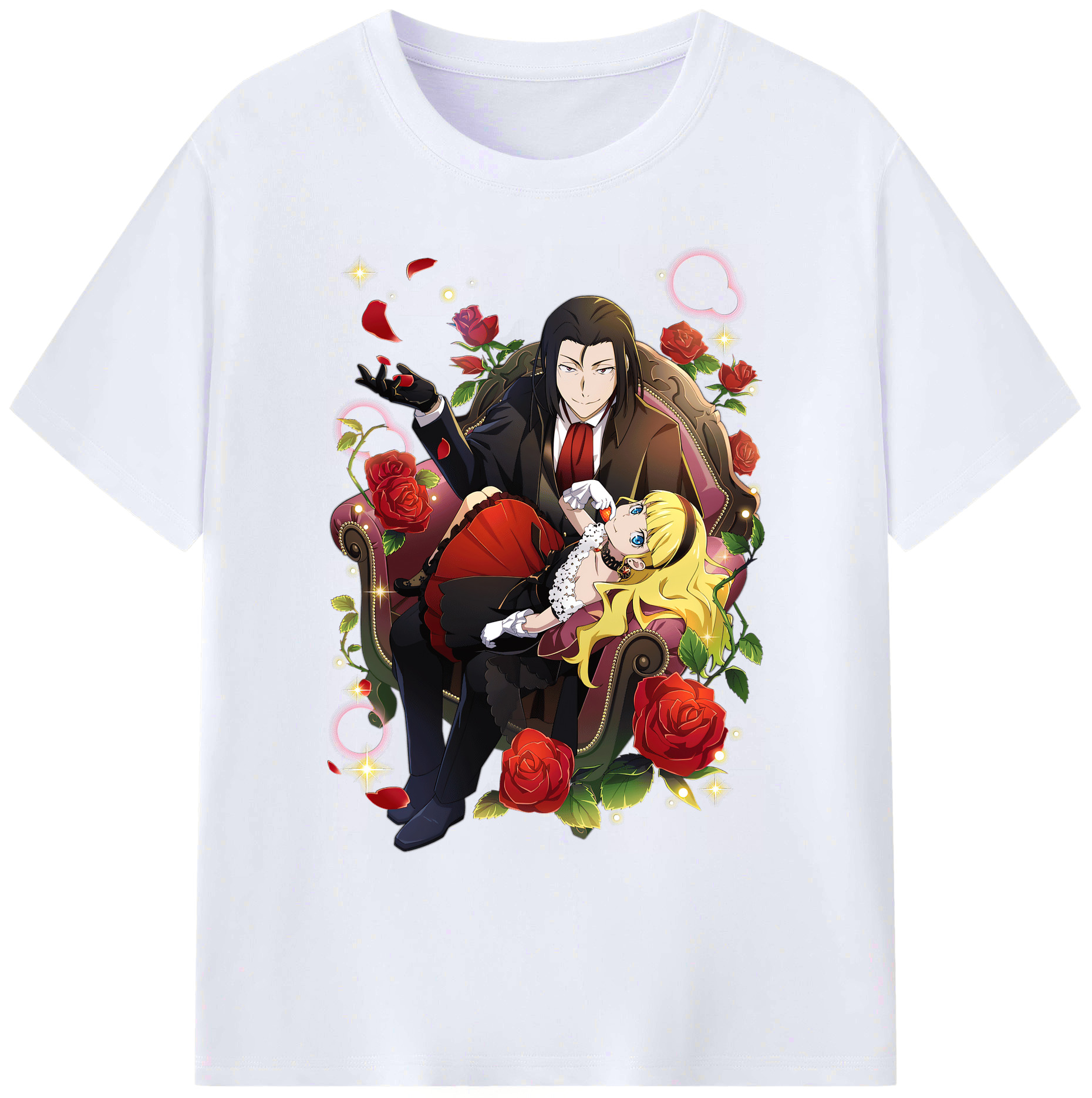 （画像用） 文豪ストレイドッグス Bungo Stray Dogs 綿100％ メンズ半袖Tシャツ｜肌触りやわらか＆通気性