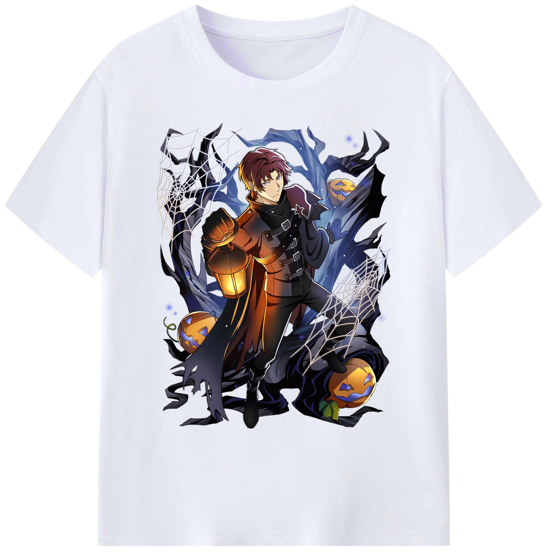 （画像用） 文豪ストレイドッグス Bungo Stray Dogs 綿100％ メンズ半袖Tシャツ｜肌触りやわらか＆通気性