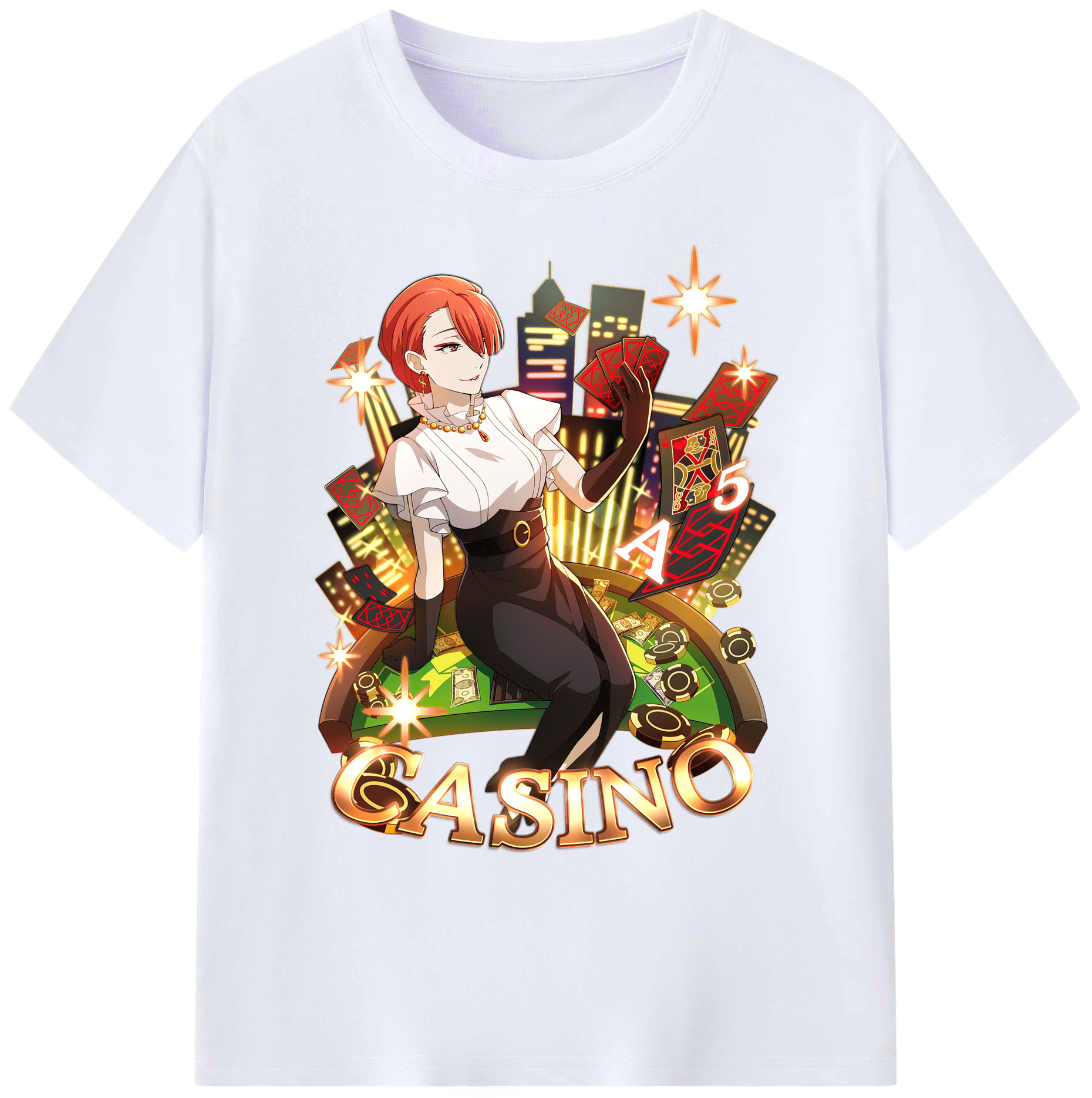 （画像用） 文豪ストレイドッグス Bungo Stray Dogs 綿100％ メンズ半袖Tシャツ｜肌触りやわらか＆通気性