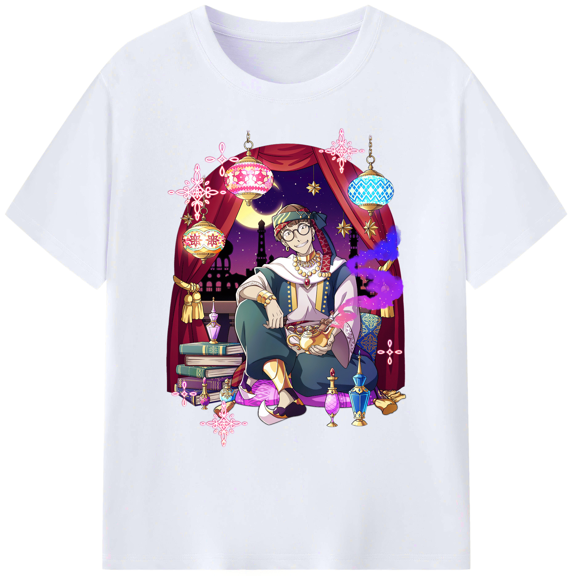（画像用） 文豪ストレイドッグス Bungo Stray Dogs 綿100％ メンズ半袖Tシャツ｜肌触りやわらか＆通気性