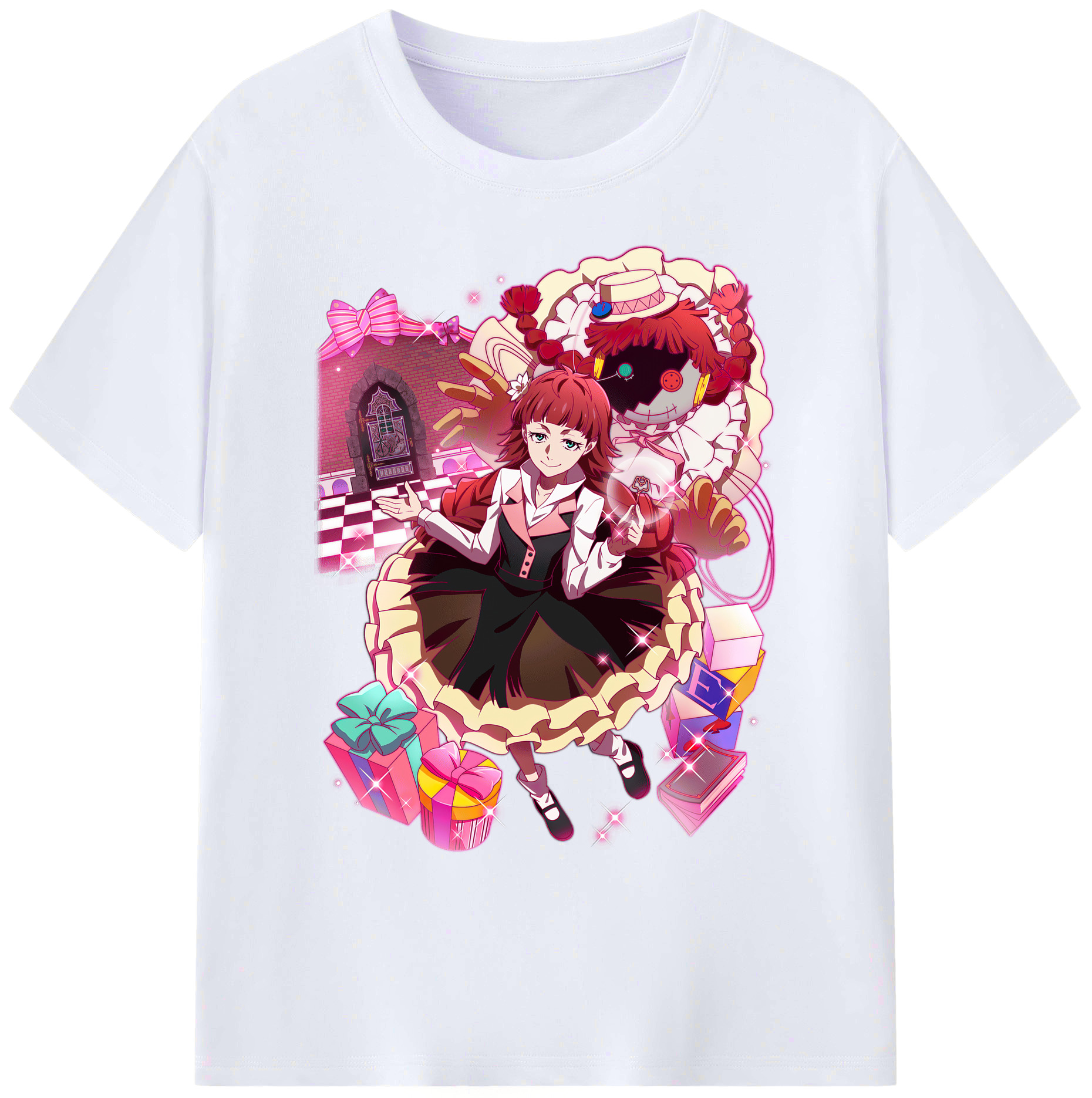 （画像用） 文豪ストレイドッグス Bungo Stray Dogs 綿100％ メンズ半袖Tシャツ｜肌触りやわらか＆通気性