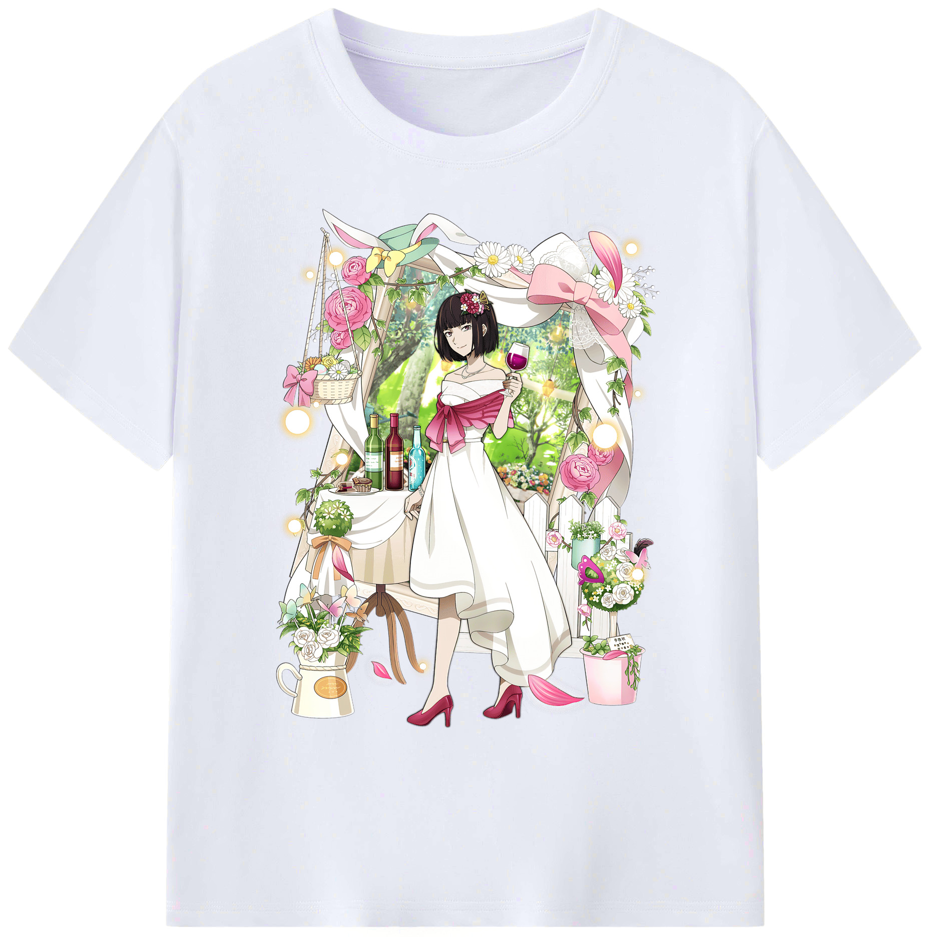 （画像用） 文豪ストレイドッグス Bungo Stray Dogs 綿100％ メンズ半袖Tシャツ｜肌触りやわらか＆通気性