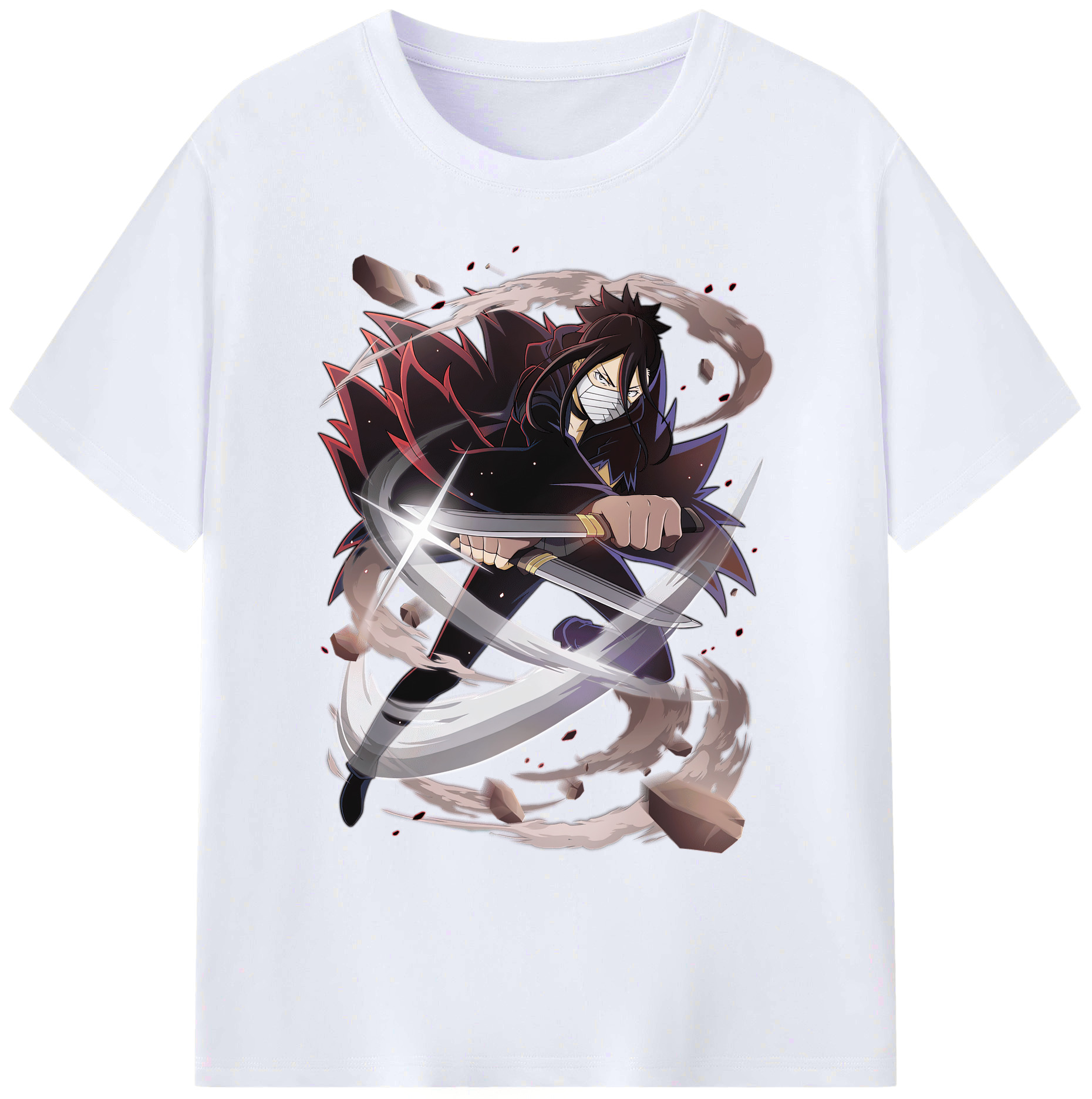 （画像用） 文豪ストレイドッグス Bungo Stray Dogs 綿100％ メンズ半袖Tシャツ｜肌触りやわらか＆通気性