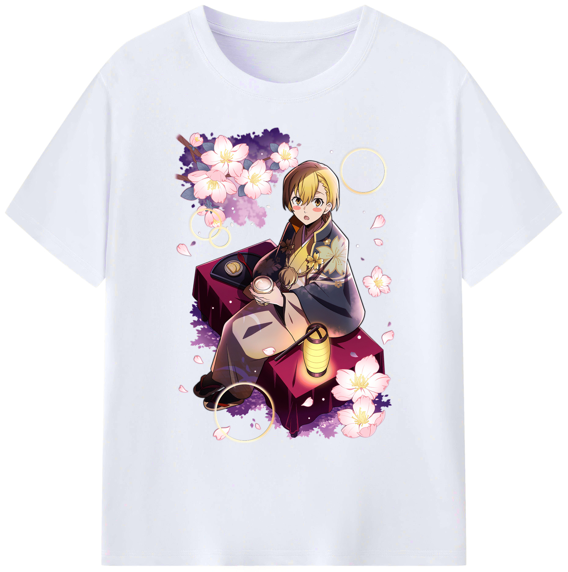 （画像用） 文豪ストレイドッグス Bungo Stray Dogs 綿100％ メンズ半袖Tシャツ｜肌触りやわらか＆通気性