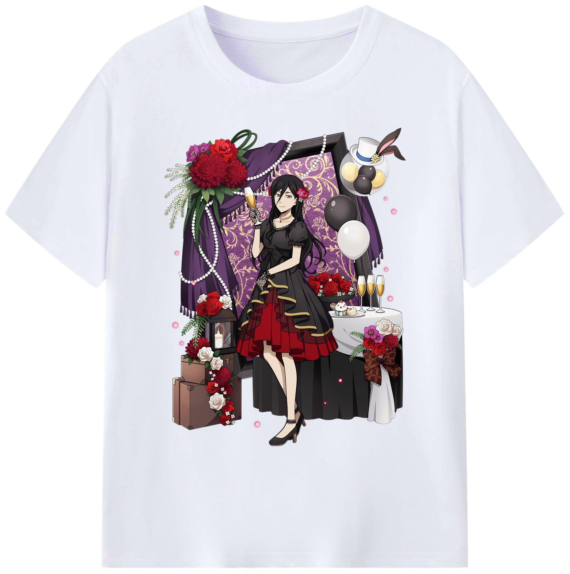 （画像用） 文豪ストレイドッグス Bungo Stray Dogs 綿100％ メンズ半袖Tシャツ｜肌触りやわらか＆通気性
