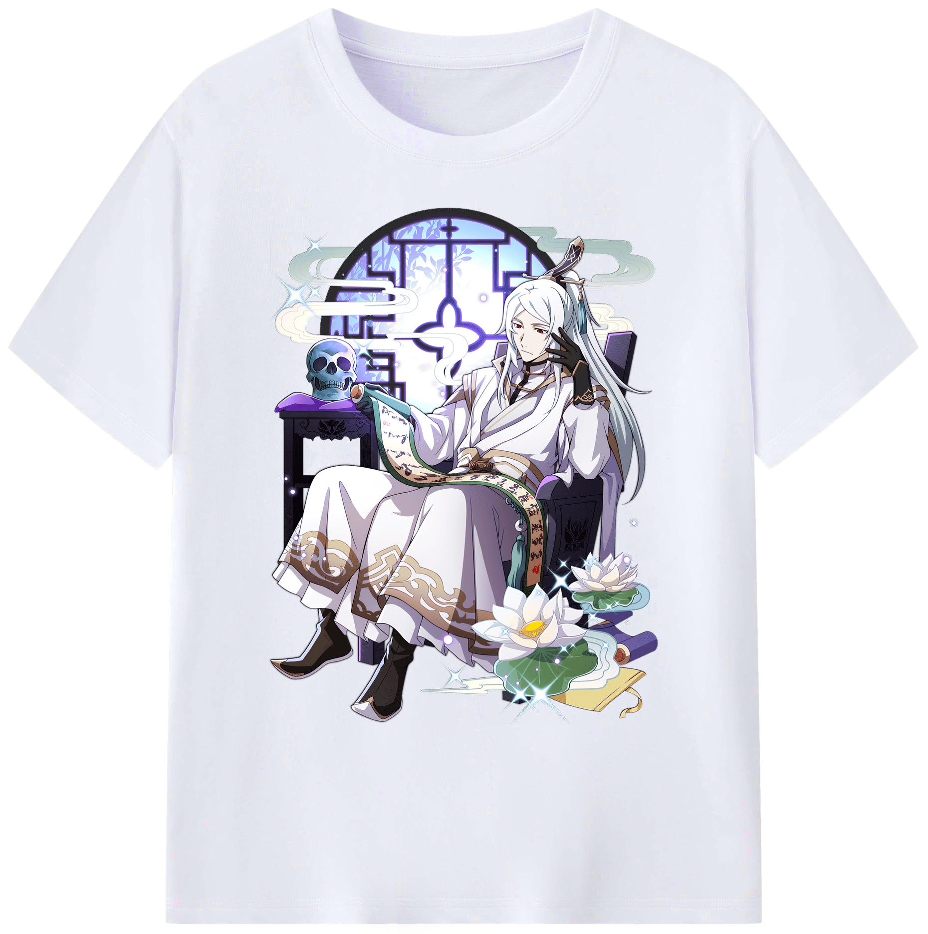 （画像用） 文豪ストレイドッグス Bungo Stray Dogs 綿100％ メンズ半袖Tシャツ｜肌触りやわらか＆通気性