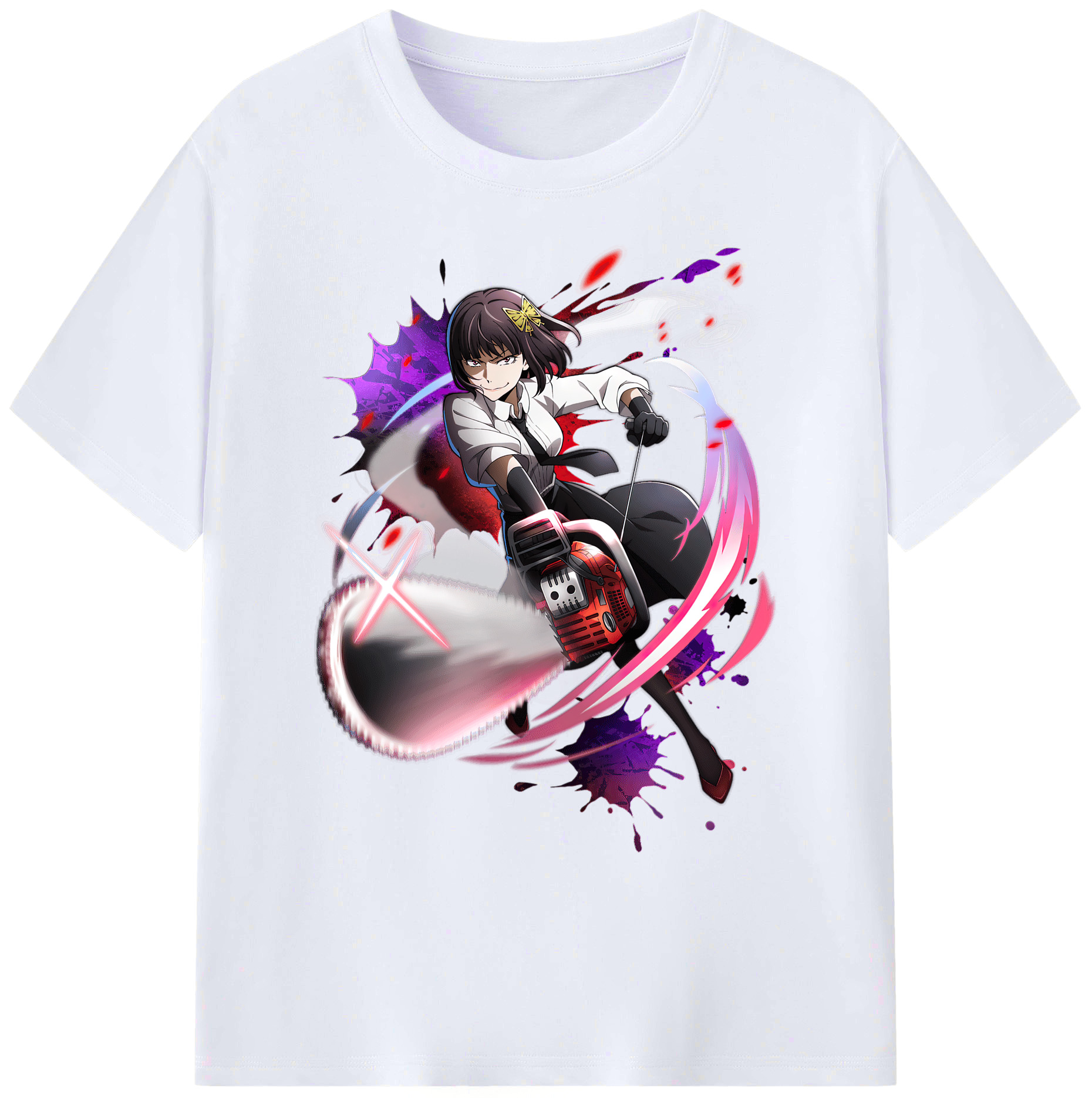 （画像用） 文豪ストレイドッグス Bungo Stray Dogs 綿100％ メンズ半袖Tシャツ｜肌触りやわらか＆通気性