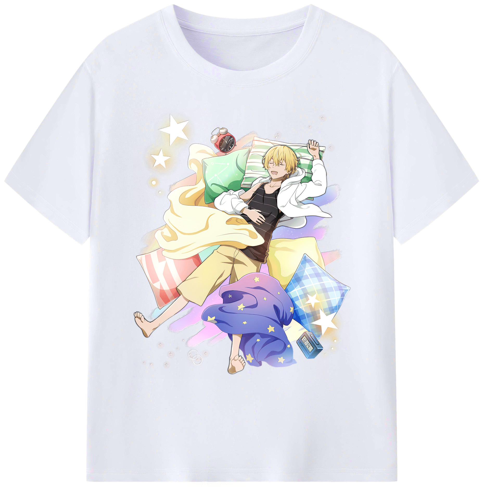 （画像用） 文豪ストレイドッグス Bungo Stray Dogs 綿100％ メンズ半袖Tシャツ｜肌触りやわらか＆通気性