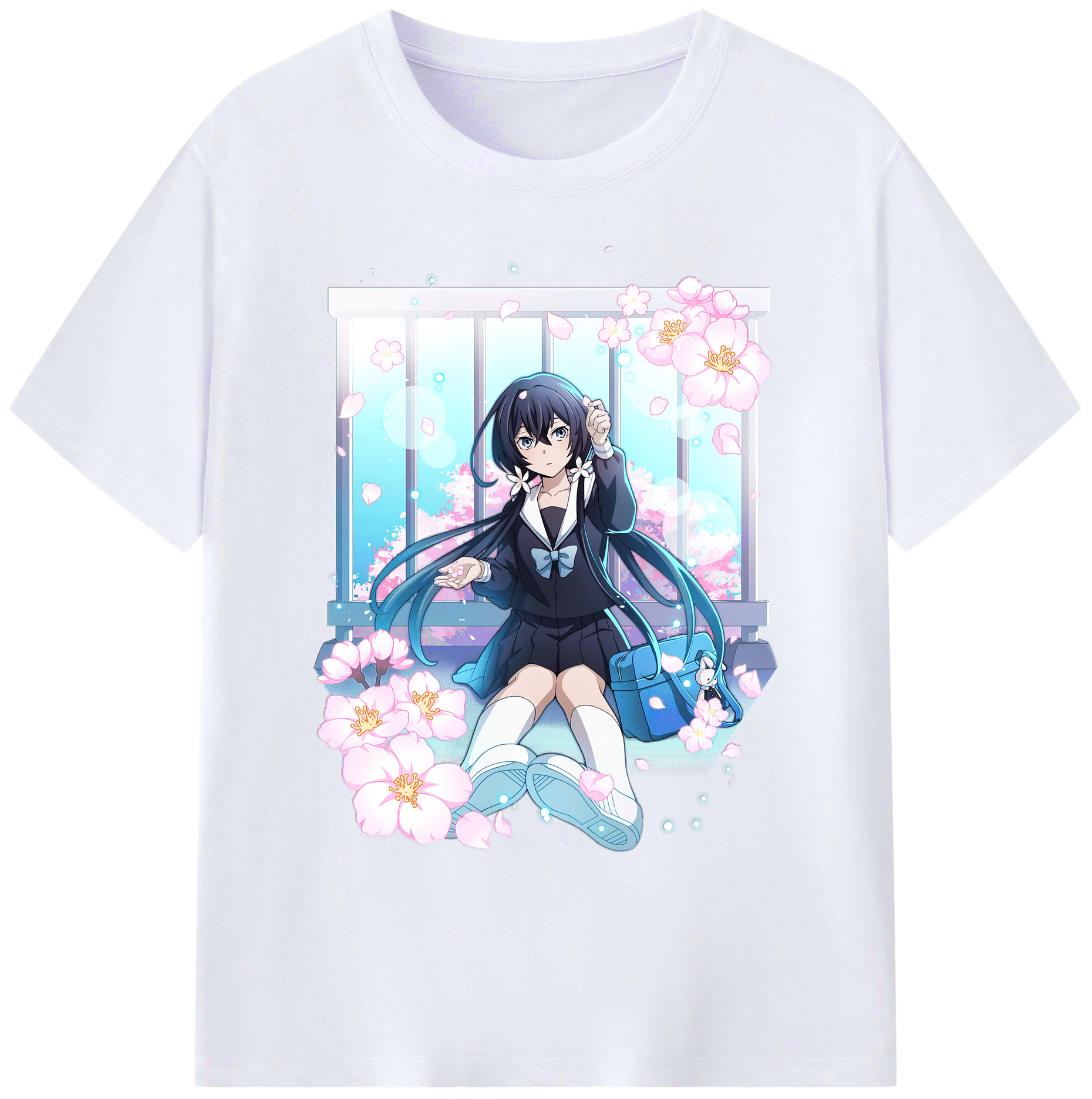 （画像用） 文豪ストレイドッグス Bungo Stray Dogs 綿100％ メンズ半袖Tシャツ｜肌触りやわらか＆通気性