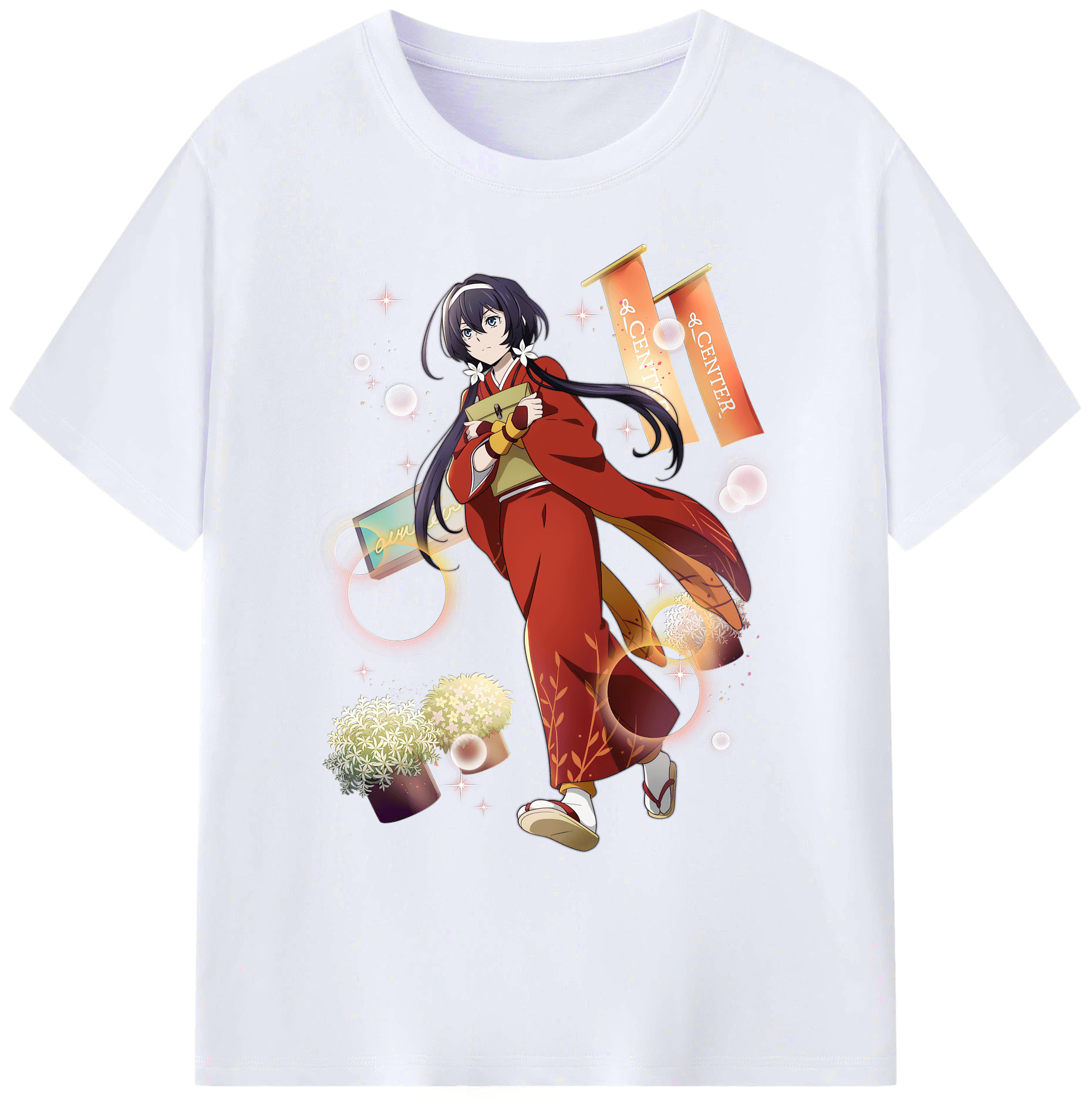 （画像用） 文豪ストレイドッグス Bungo Stray Dogs 綿100％ メンズ半袖Tシャツ｜肌触りやわらか＆通気性