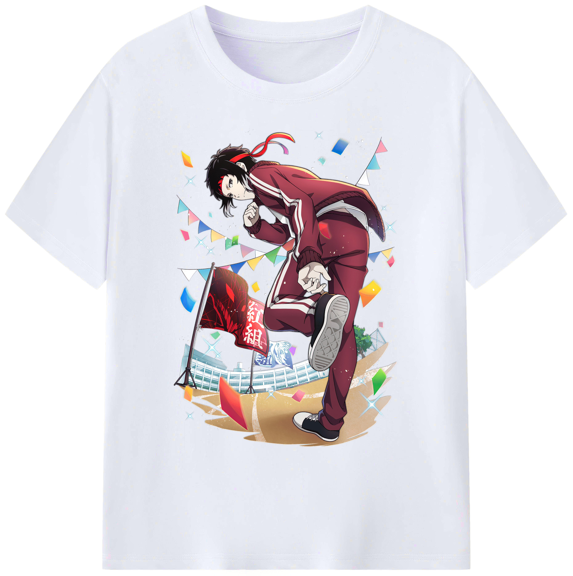 （画像用） 文豪ストレイドッグス Bungo Stray Dogs 綿100％ メンズ半袖Tシャツ｜肌触りやわらか＆通気性