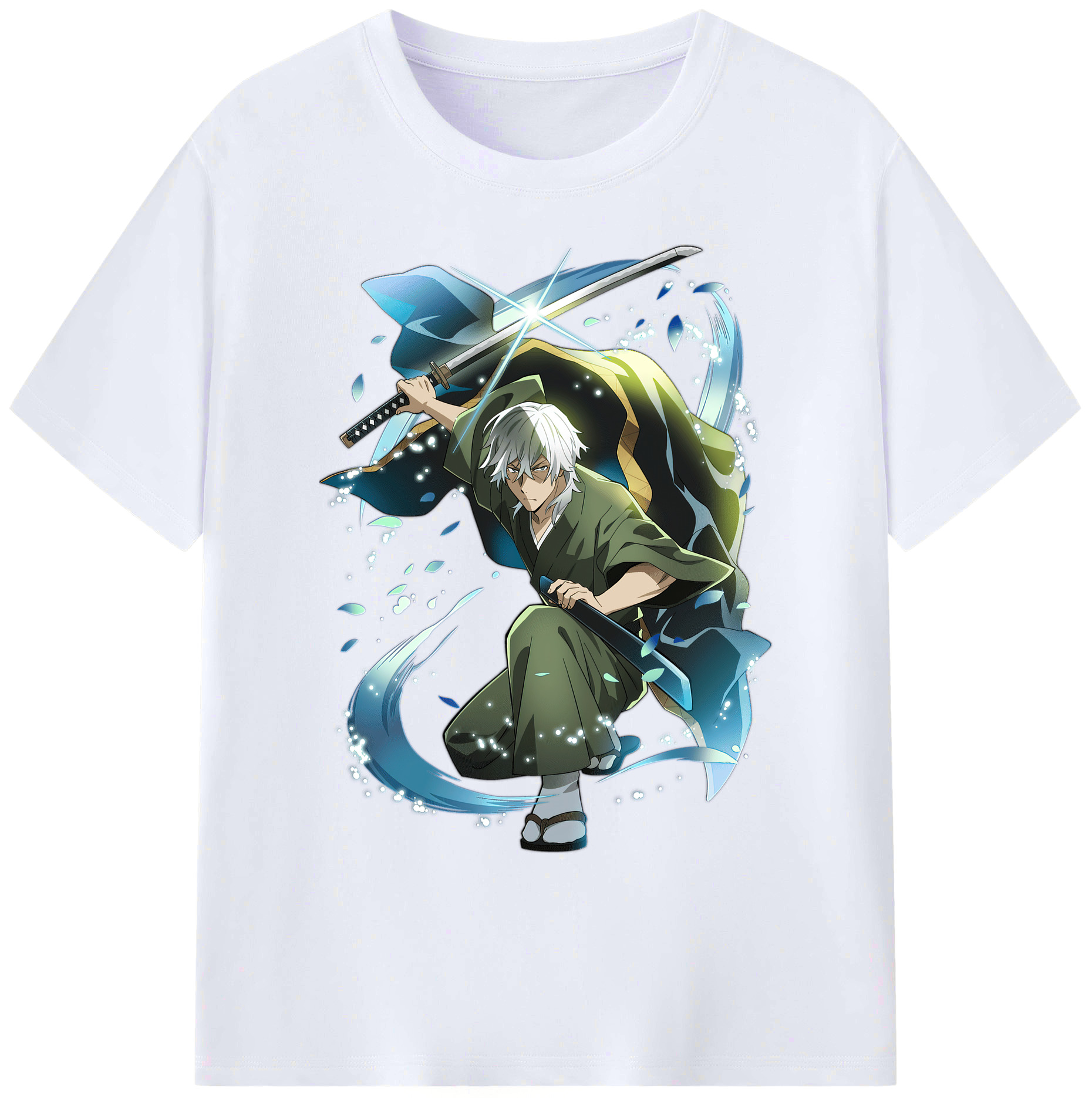 （画像用） 文豪ストレイドッグス Bungo Stray Dogs 綿100％ メンズ半袖Tシャツ｜肌触りやわらか＆通気性