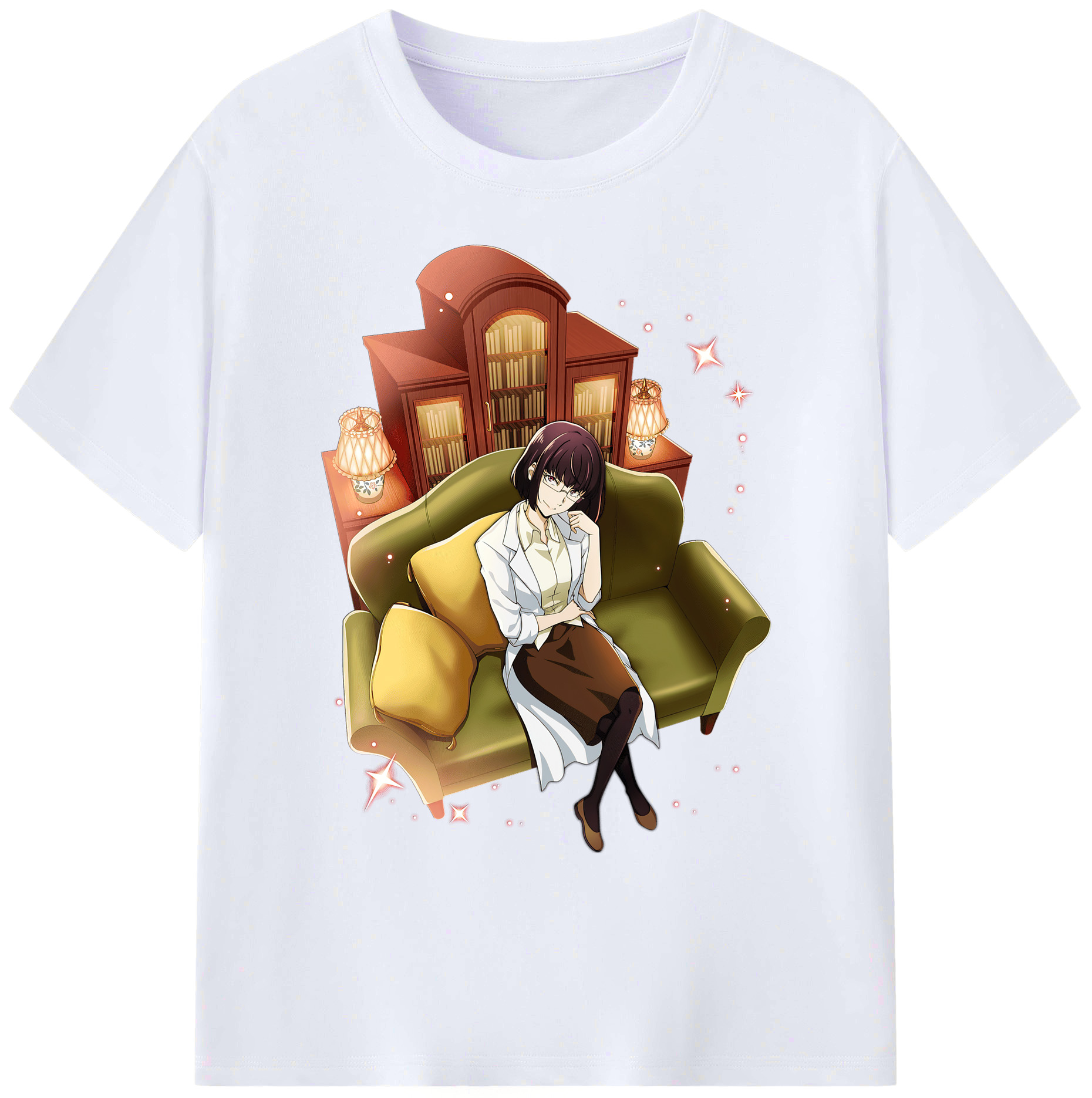 （画像用） 文豪ストレイドッグス Bungo Stray Dogs 綿100％ メンズ半袖Tシャツ｜肌触りやわらか＆通気性