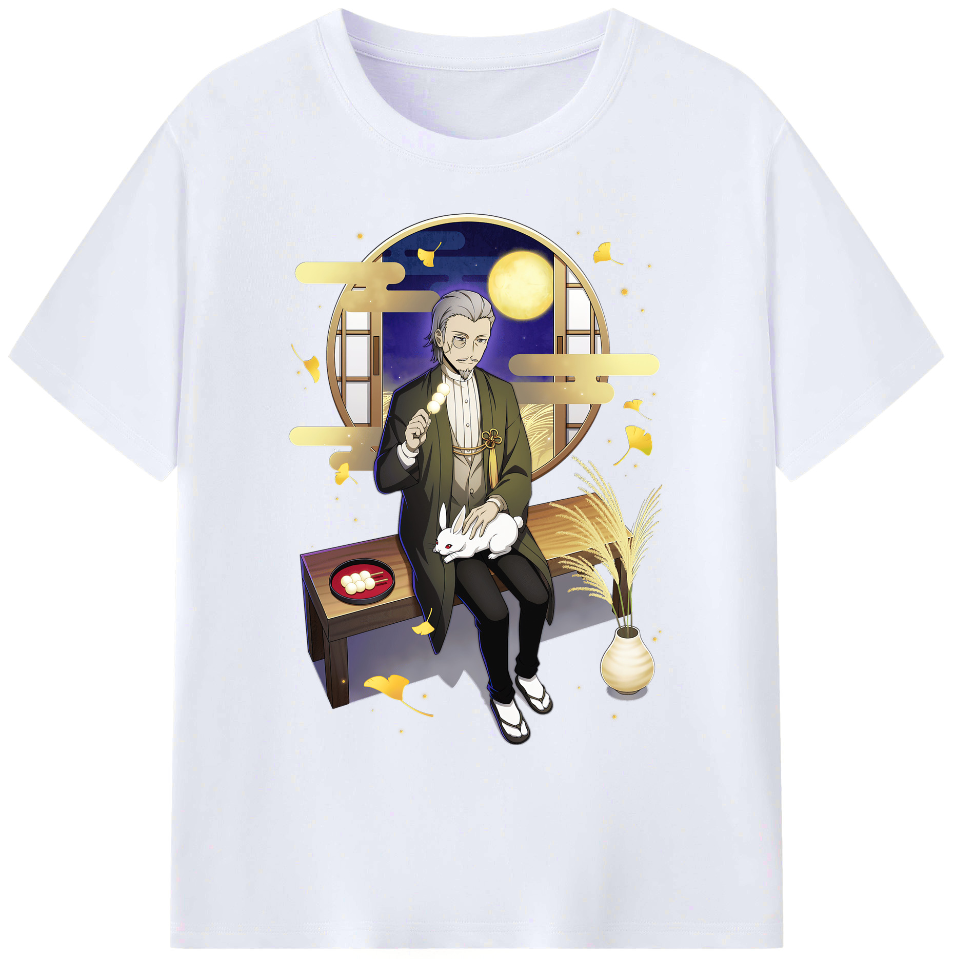 （画像用） 文豪ストレイドッグス Bungo Stray Dogs 綿100％ メンズ半袖Tシャツ｜肌触りやわらか＆通気性