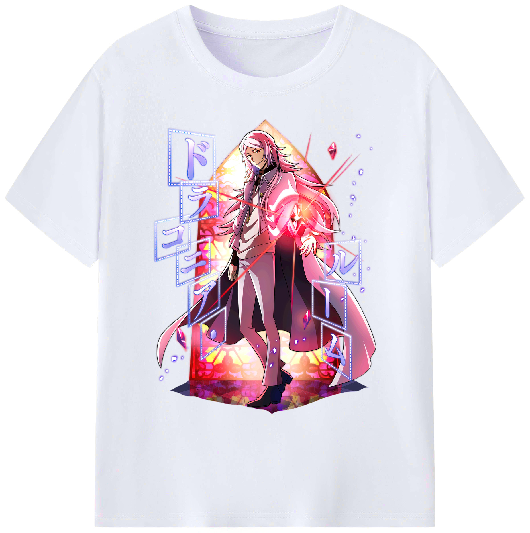 （画像用） 文豪ストレイドッグス Bungo Stray Dogs 綿100％ メンズ半袖Tシャツ｜肌触りやわらか＆通気性