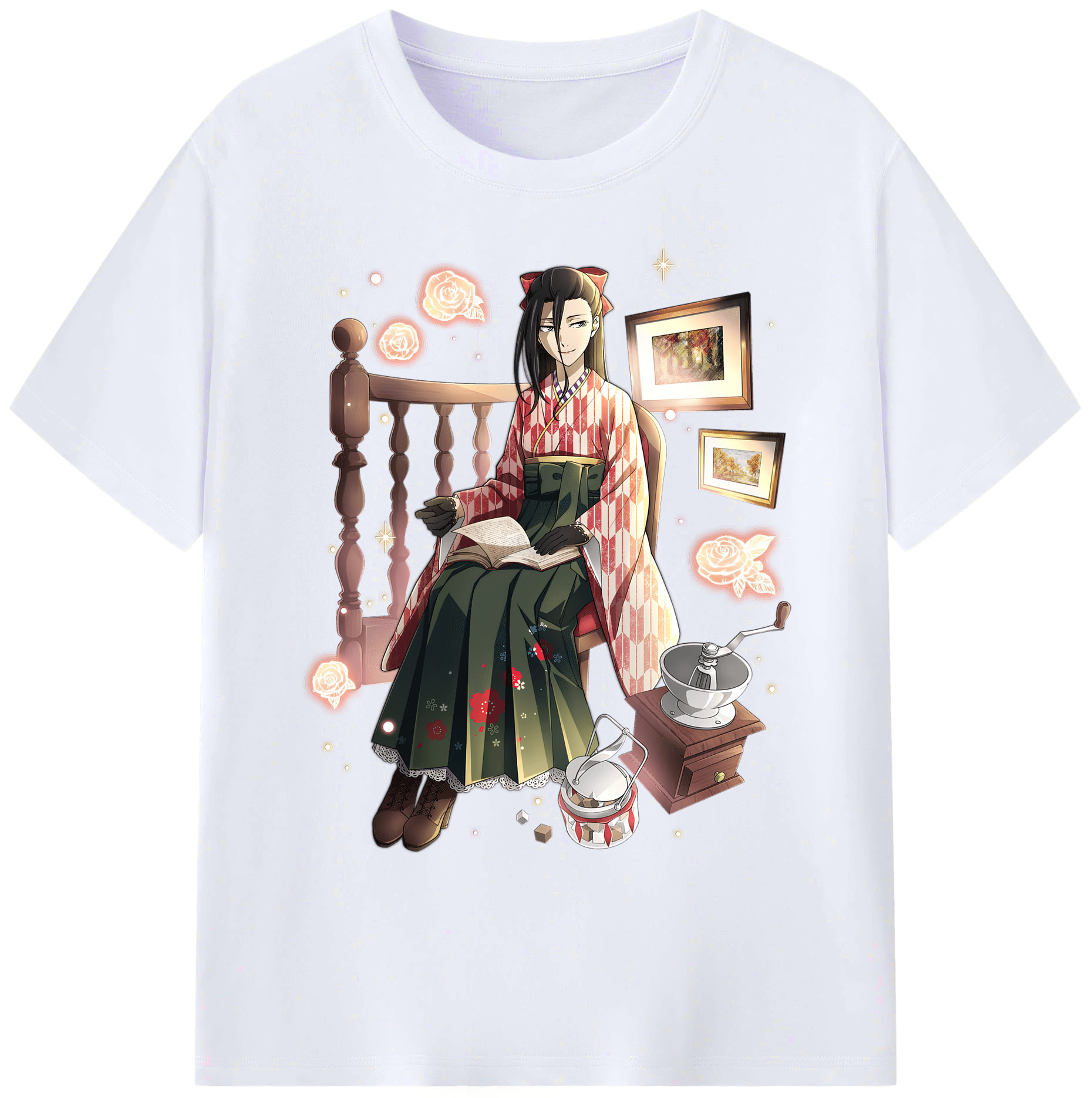 （画像用） 文豪ストレイドッグス Bungo Stray Dogs 綿100％ メンズ半袖Tシャツ｜肌触りやわらか＆通気性