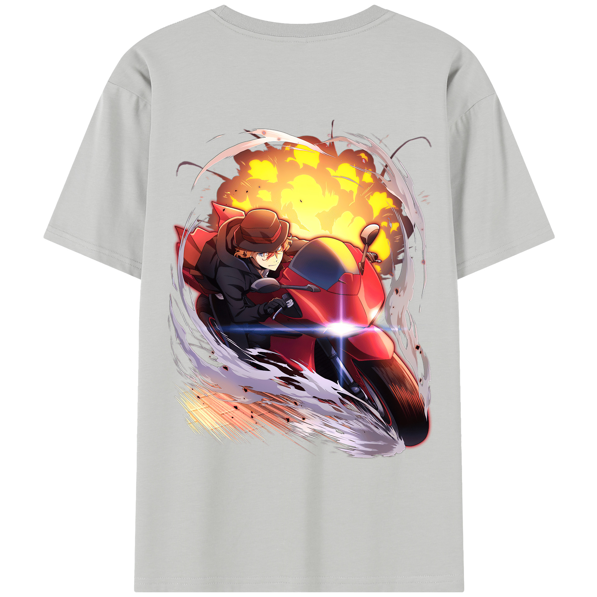 （画像用） 文豪ストレイドッグス Bungo Stray Dogs レディース半袖Tシャツ(バックプリント)