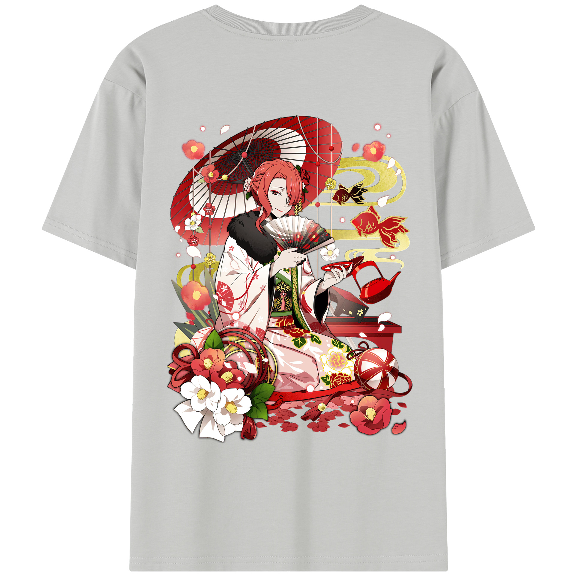 （画像用） 文豪ストレイドッグス Bungo Stray Dogs レディース半袖Tシャツ(バックプリント)
