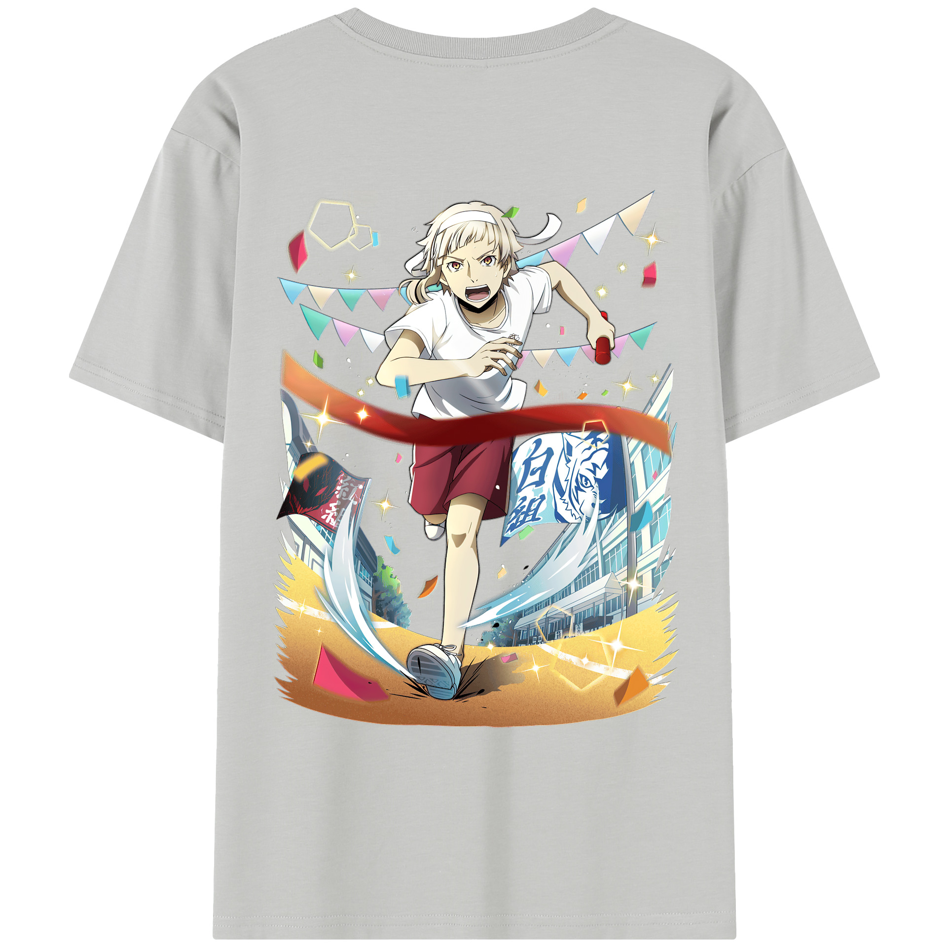 （画像用） 文豪ストレイドッグス Bungo Stray Dogs レディース半袖Tシャツ(バックプリント)