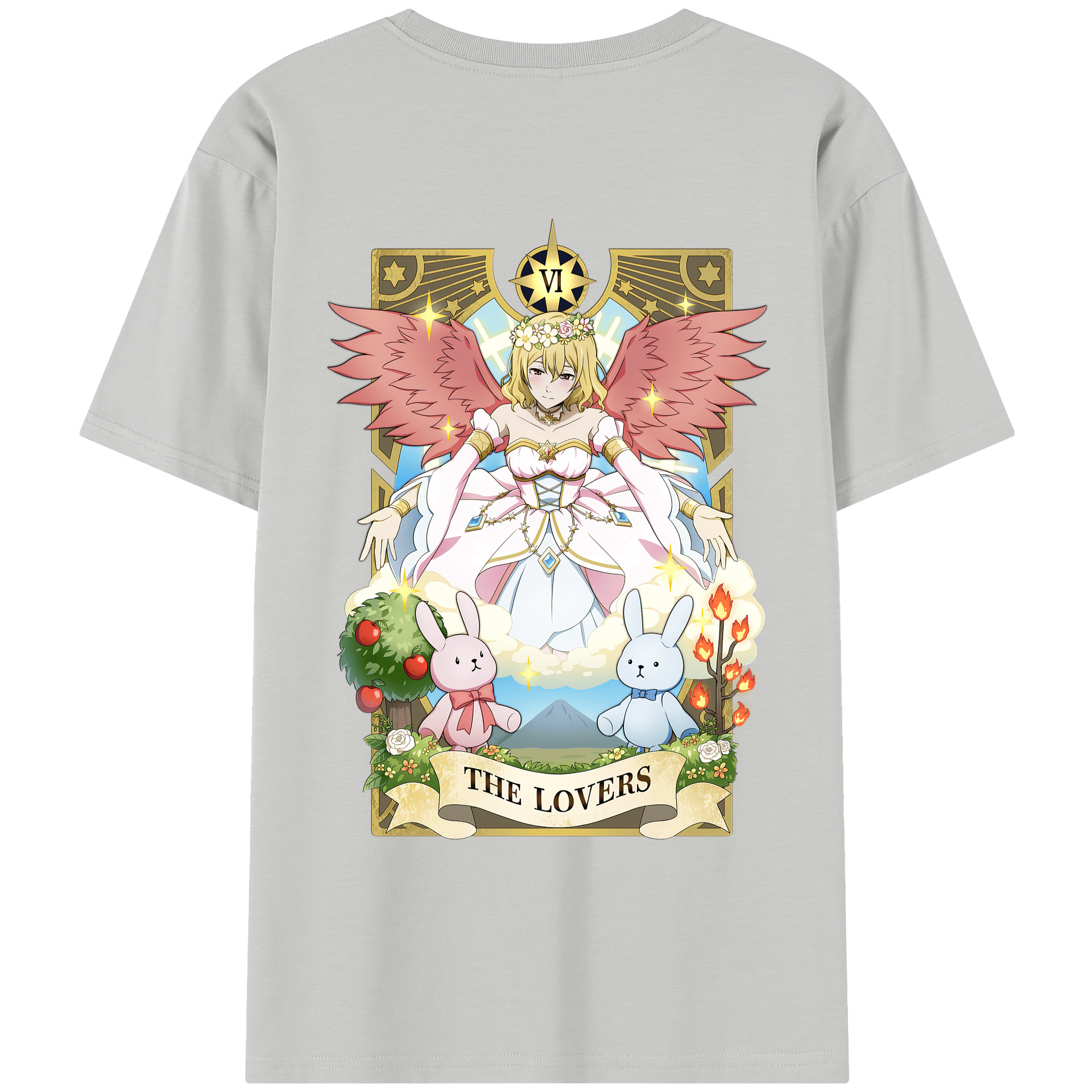 （画像用） 文豪ストレイドッグス Bungo Stray Dogs レディース半袖Tシャツ(バックプリント)
