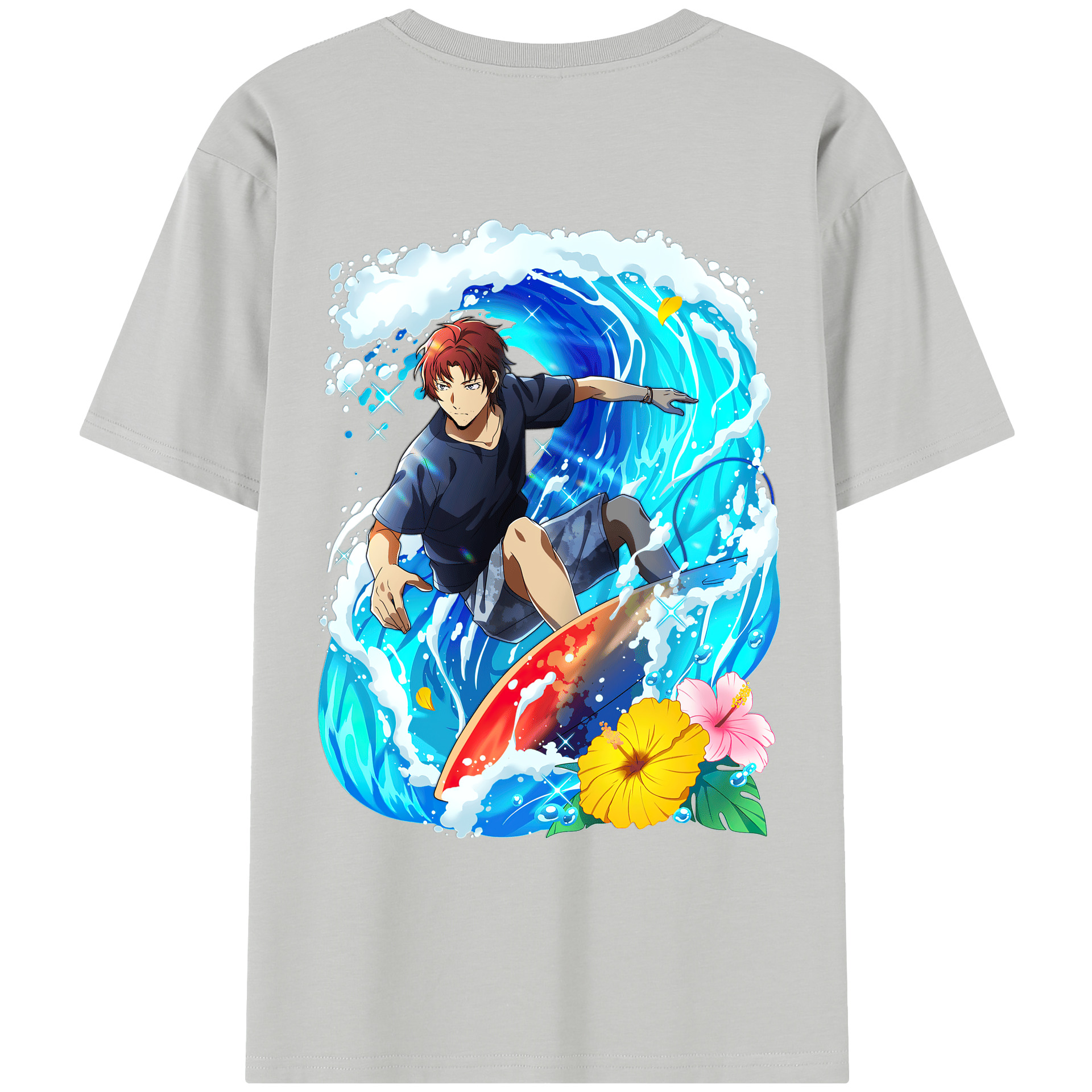 （画像用） 文豪ストレイドッグス Bungo Stray Dogs レディース半袖Tシャツ(バックプリント)
